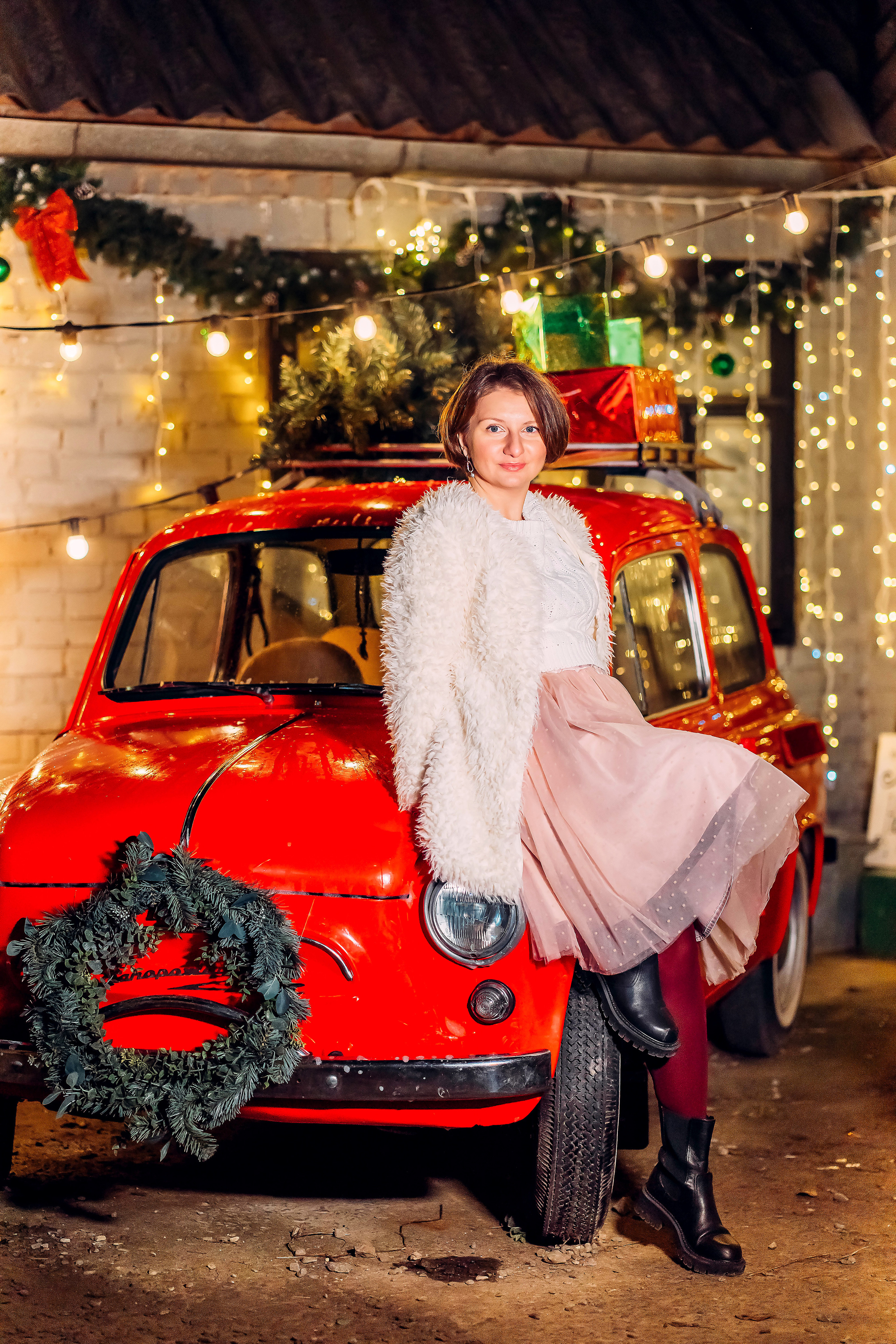 Новогодняя семейная съемка Юлия, Соня, Николай. Семейный и детский фотограф в Ростове-на-Дону Екатерина Шевченко