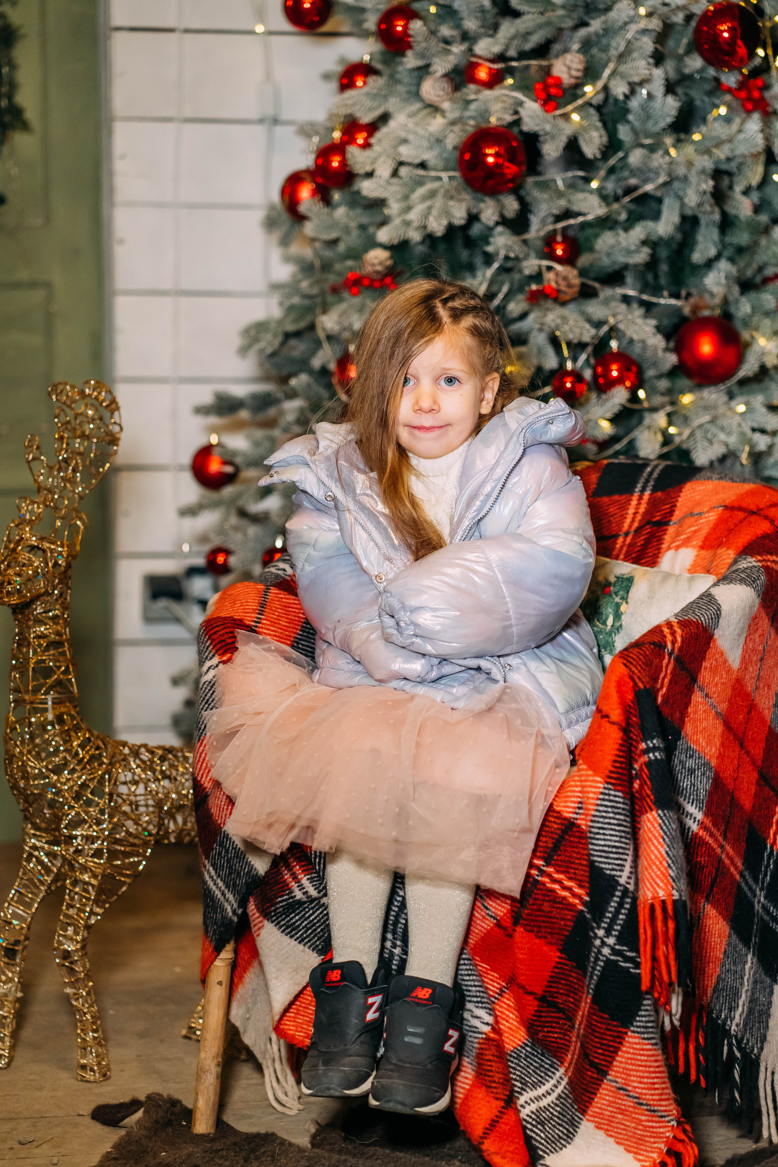 Новогодняя семейная съемка Юлия, Соня, Николай. Семейный и детский фотограф в Ростове-на-Дону Екатерина Шевченко