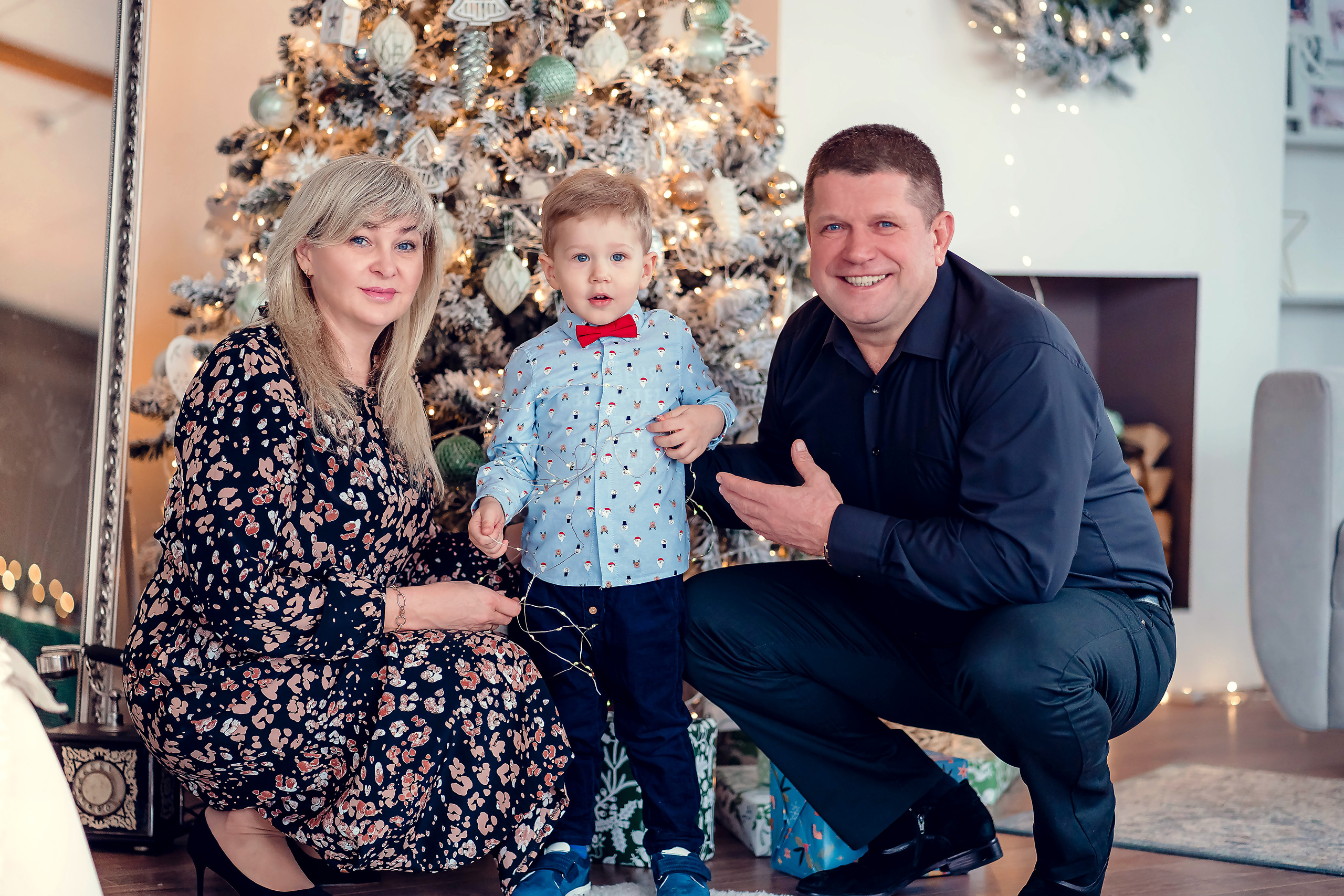 Анастасия Новогодняя история семьи. Семейный и детский фотограф в Ростове-на-Дону Екатерина Шевченко