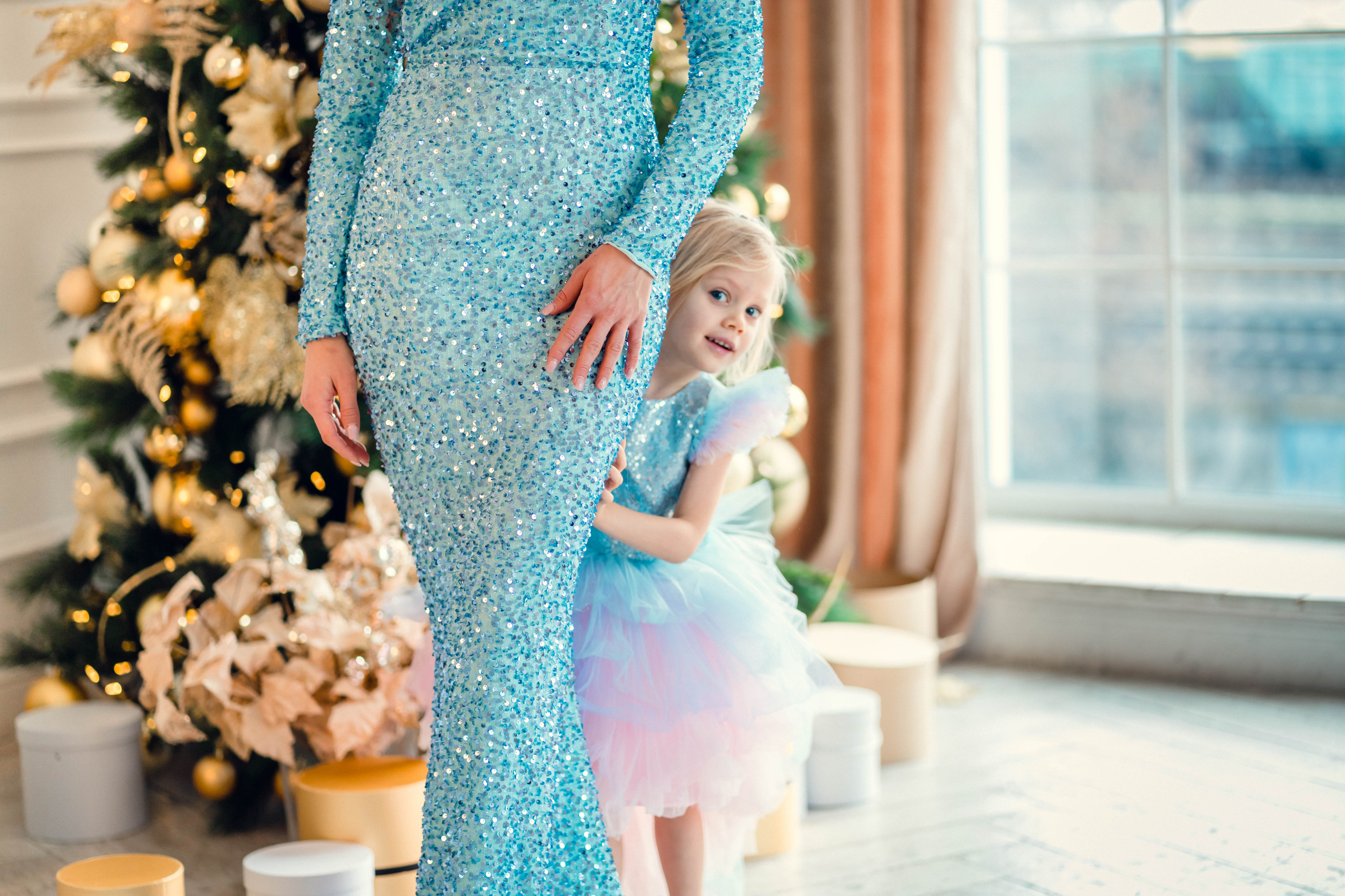 Новогодняя съемка семьи Ковалевских. Семейный и детский фотограф в Ростове-на-Дону Екатерина Шевченко