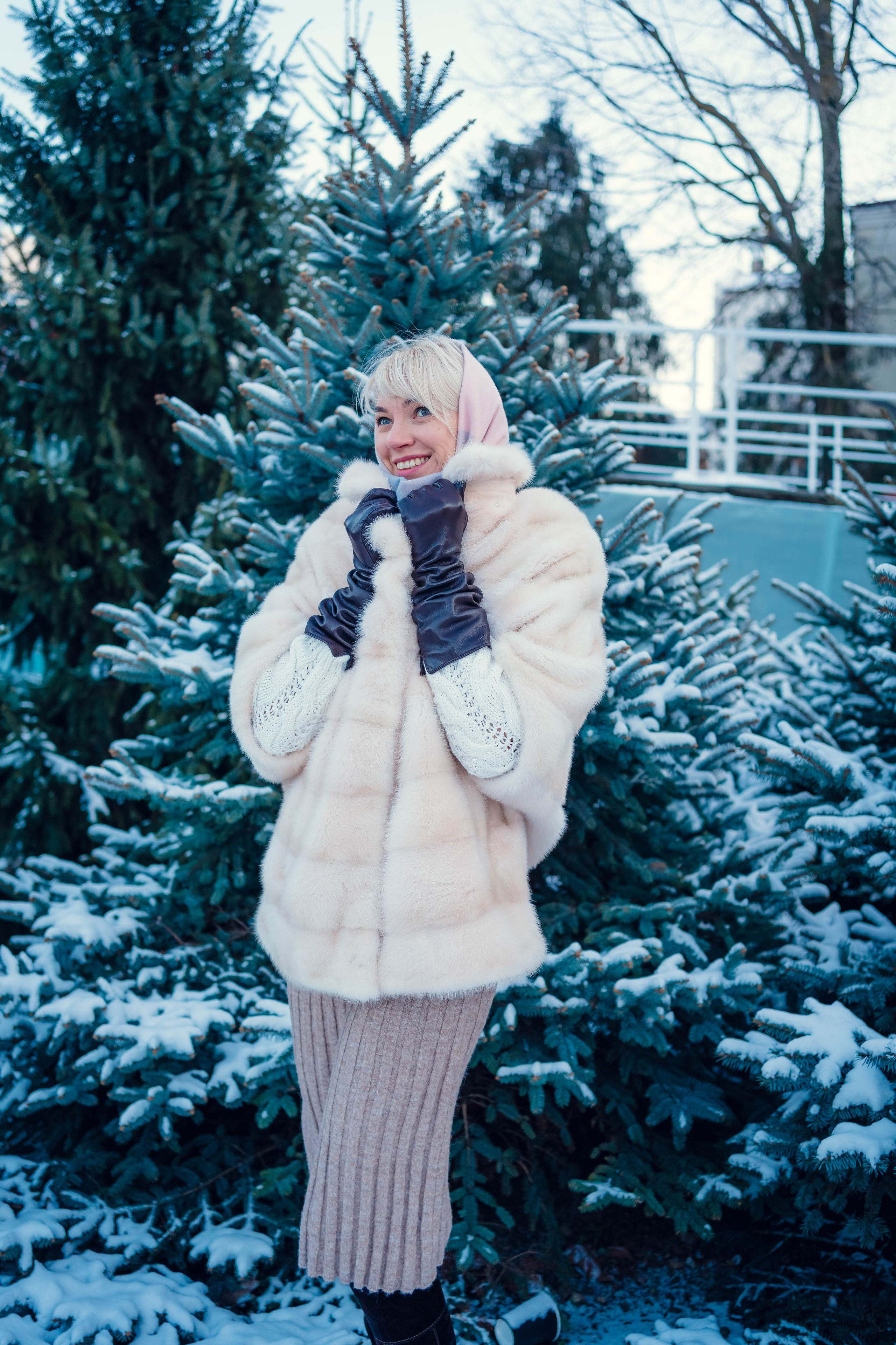 Катенька снежная прогулка. Семейный и детский фотограф в Ростове-на-Дону Екатерина Шевченко