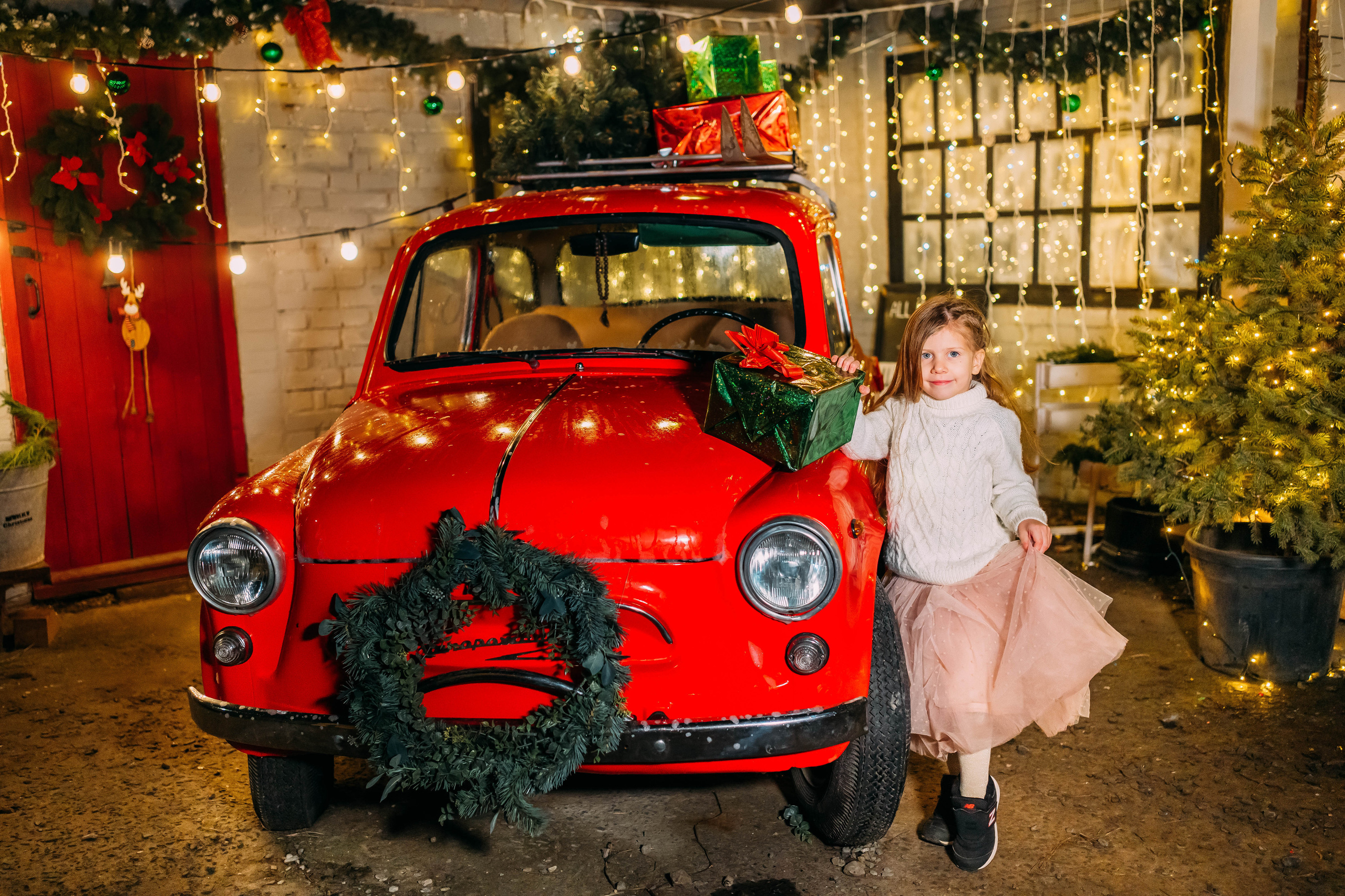Новогодняя семейная съемка Юлия, Соня, Николай. Семейный и детский фотограф в Ростове-на-Дону Екатерина Шевченко
