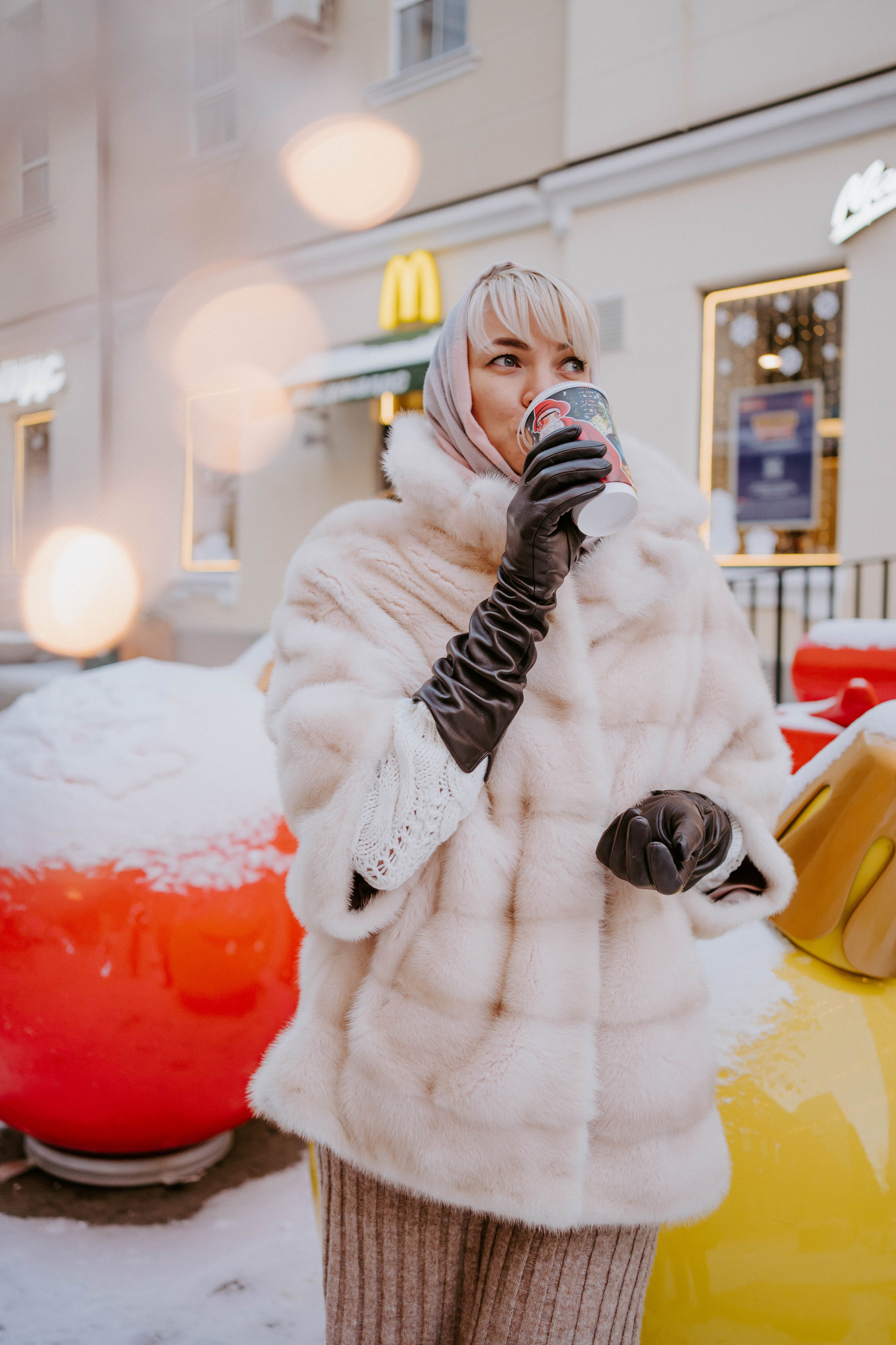 Катенька снежная прогулка. Семейный и детский фотограф в Ростове-на-Дону Екатерина Шевченко