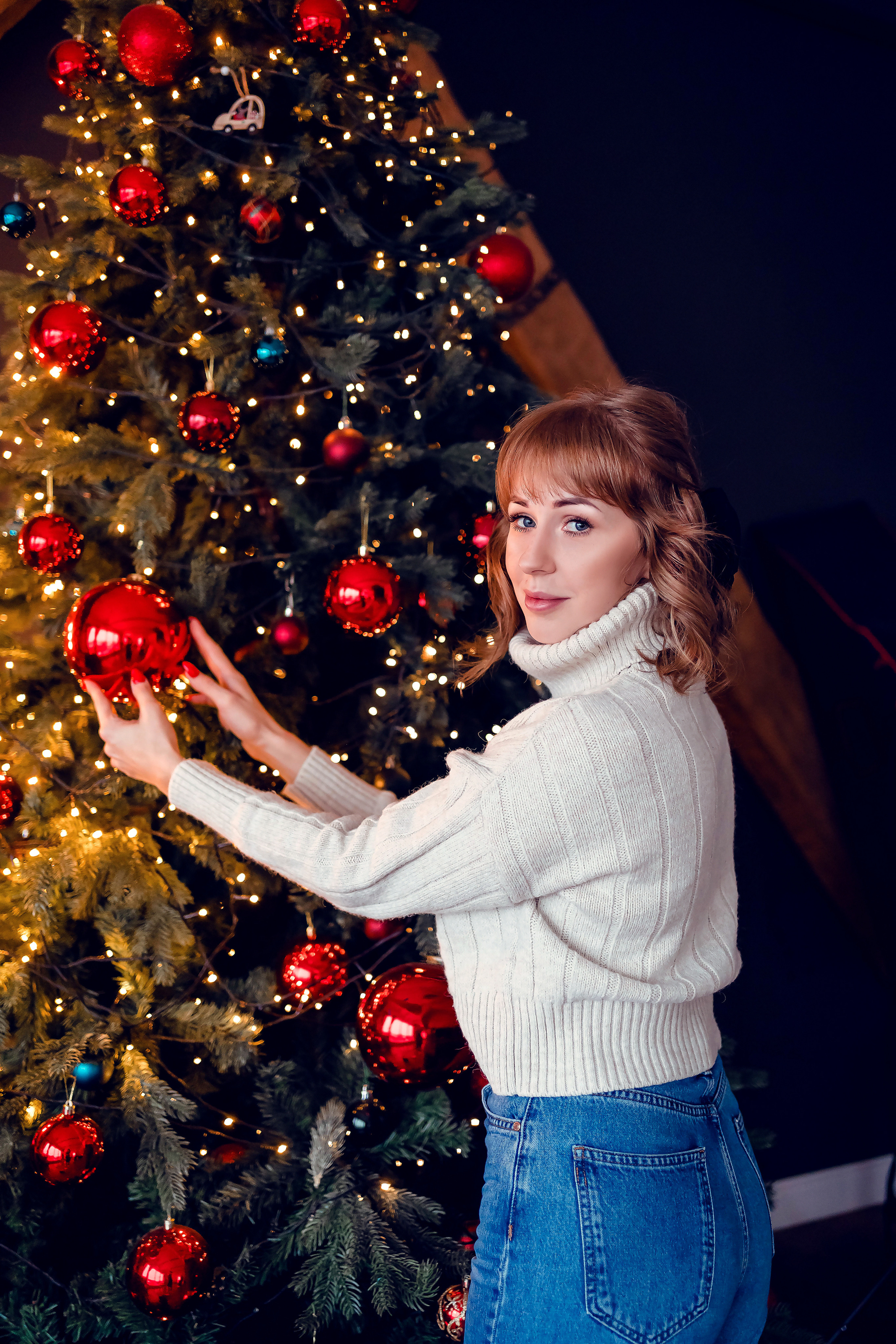 Анастасия Новогодняя история семьи. Семейный и детский фотограф в Ростове-на-Дону Екатерина Шевченко