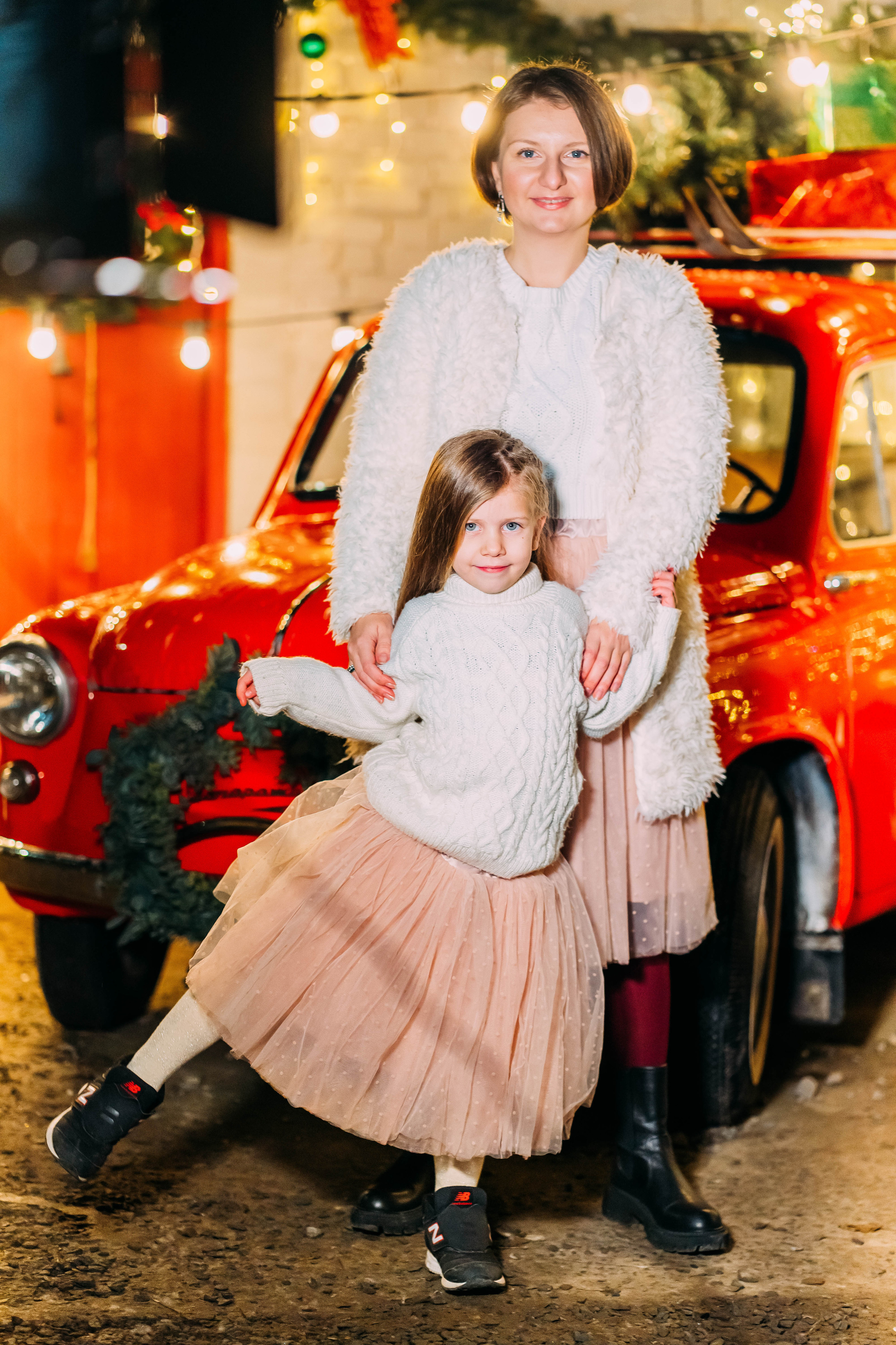 Новогодняя семейная съемка Юлия, Соня, Николай. Семейный и детский фотограф в Ростове-на-Дону Екатерина Шевченко