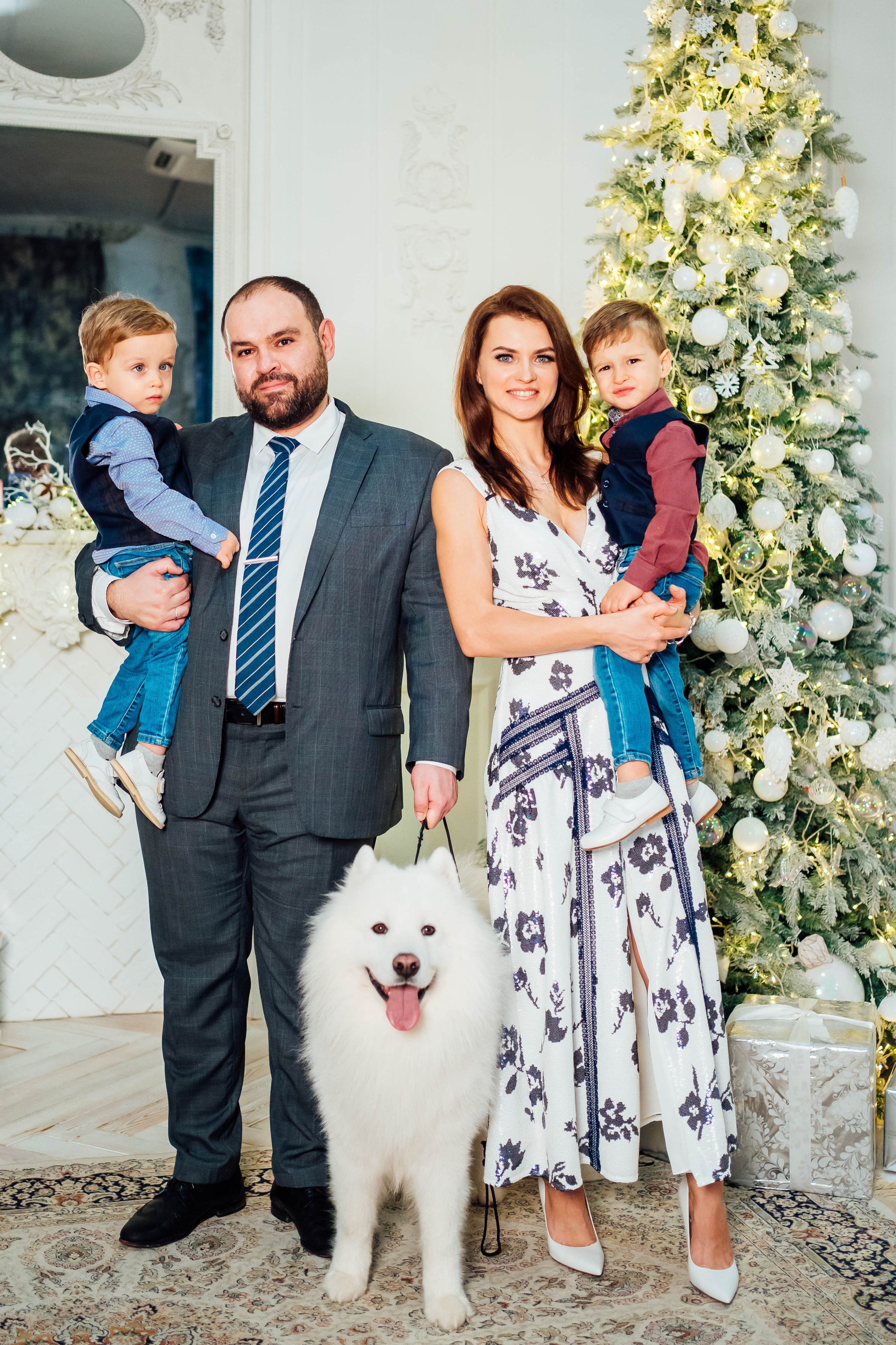 Новогодняя съемка семьи Елены. Семейный и детский фотограф в Ростове-на-Дону Екатерина Шевченко