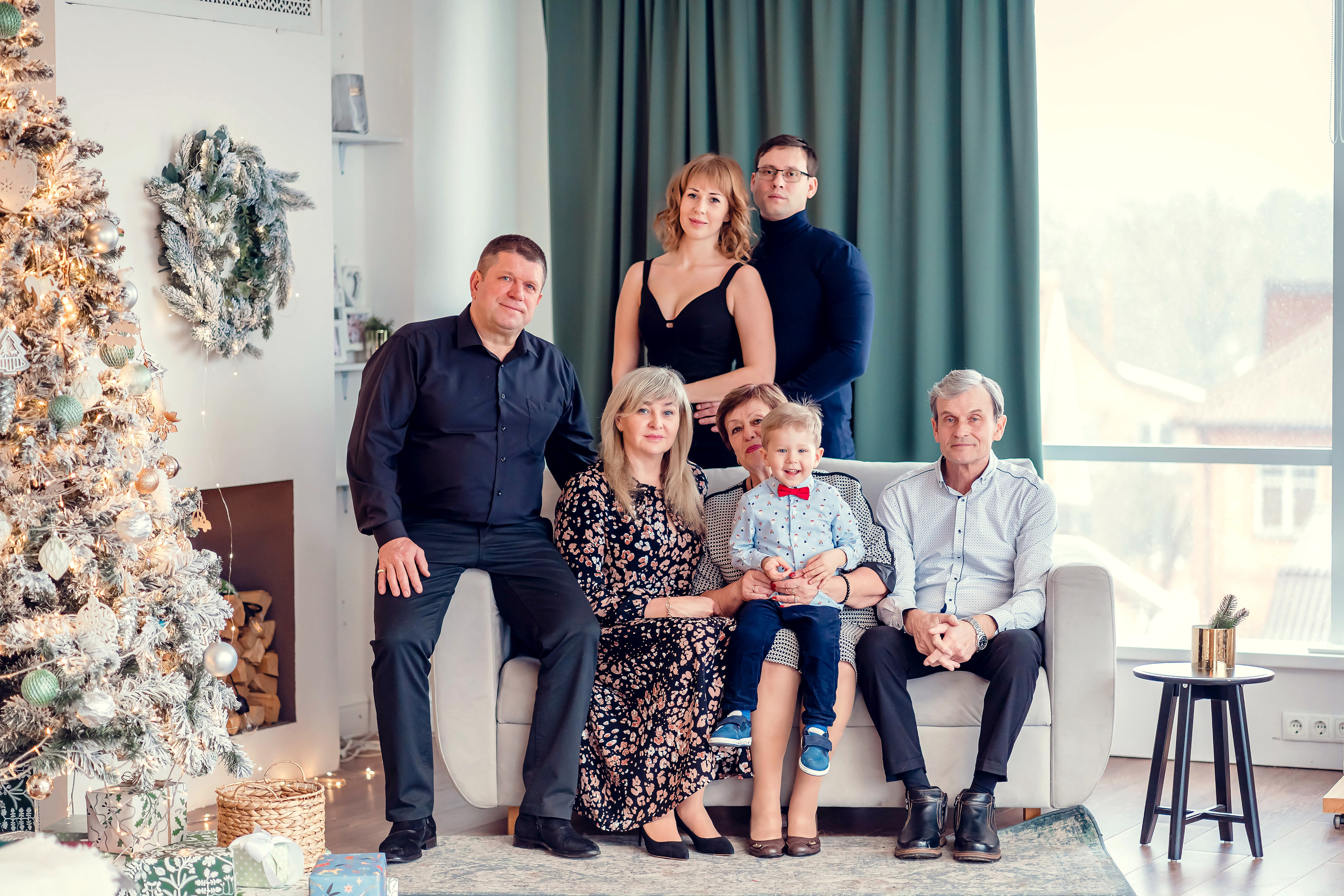 Анастасия Новогодняя история семьи. Семейный и детский фотограф в Ростове-на-Дону Екатерина Шевченко