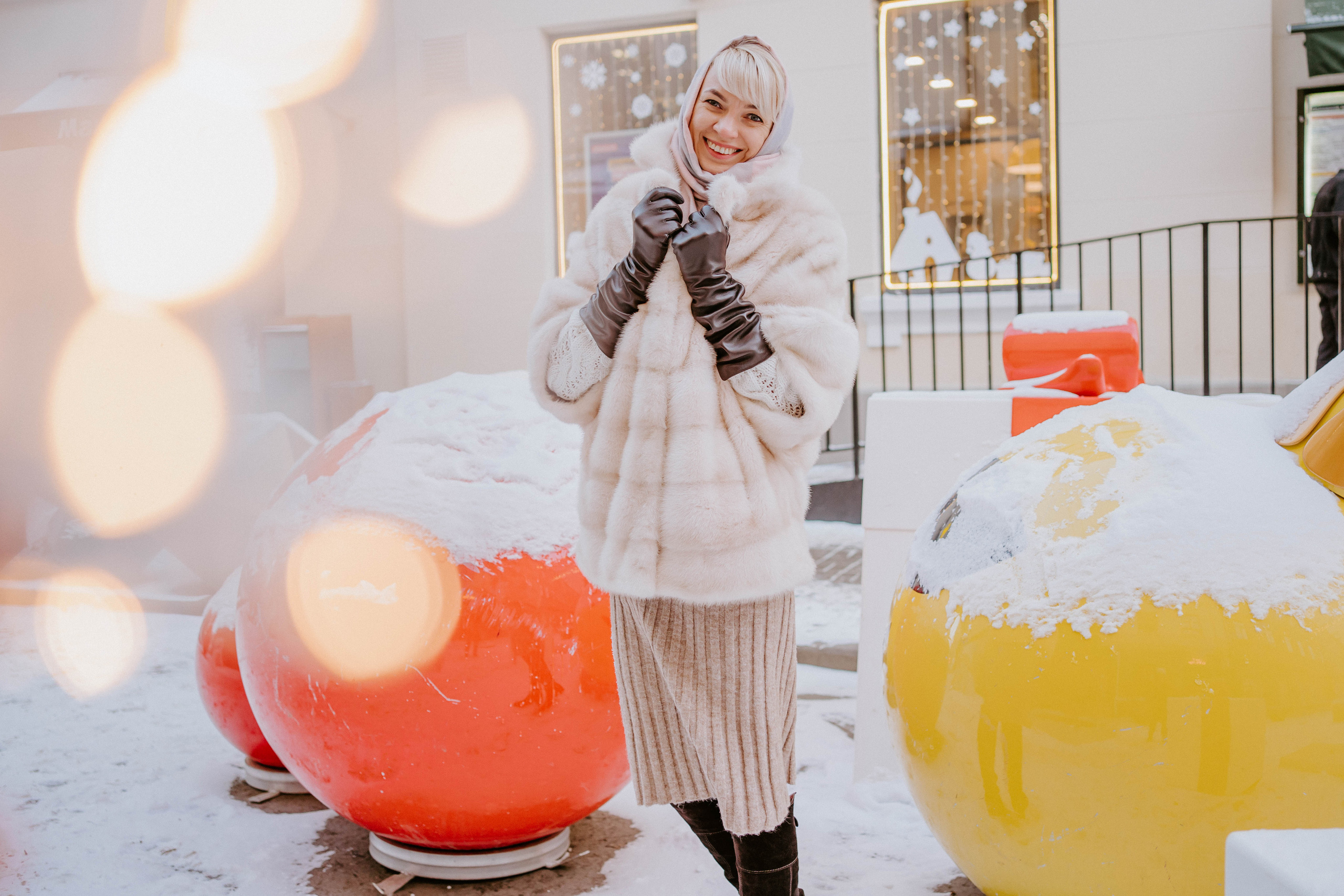 Катенька снежная прогулка. Семейный и детский фотограф в Ростове-на-Дону Екатерина Шевченко