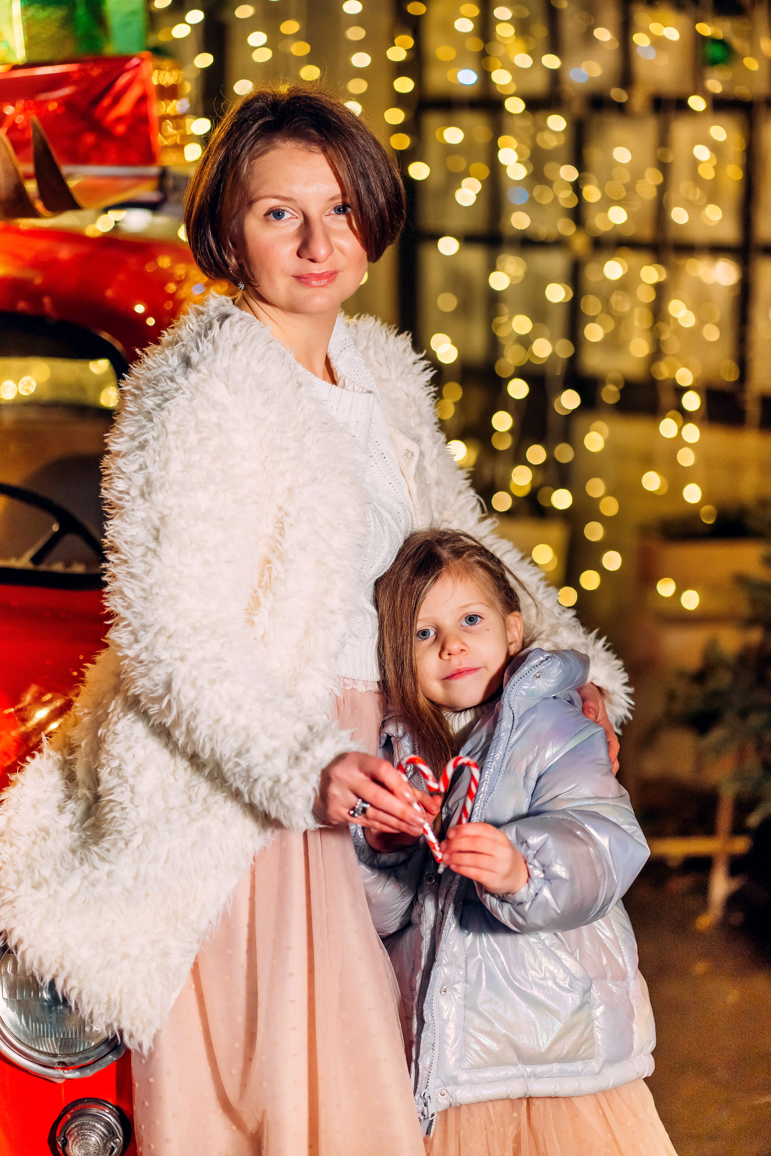 Новогодняя семейная съемка Юлия, Соня, Николай. Семейный и детский фотограф в Ростове-на-Дону Екатерина Шевченко