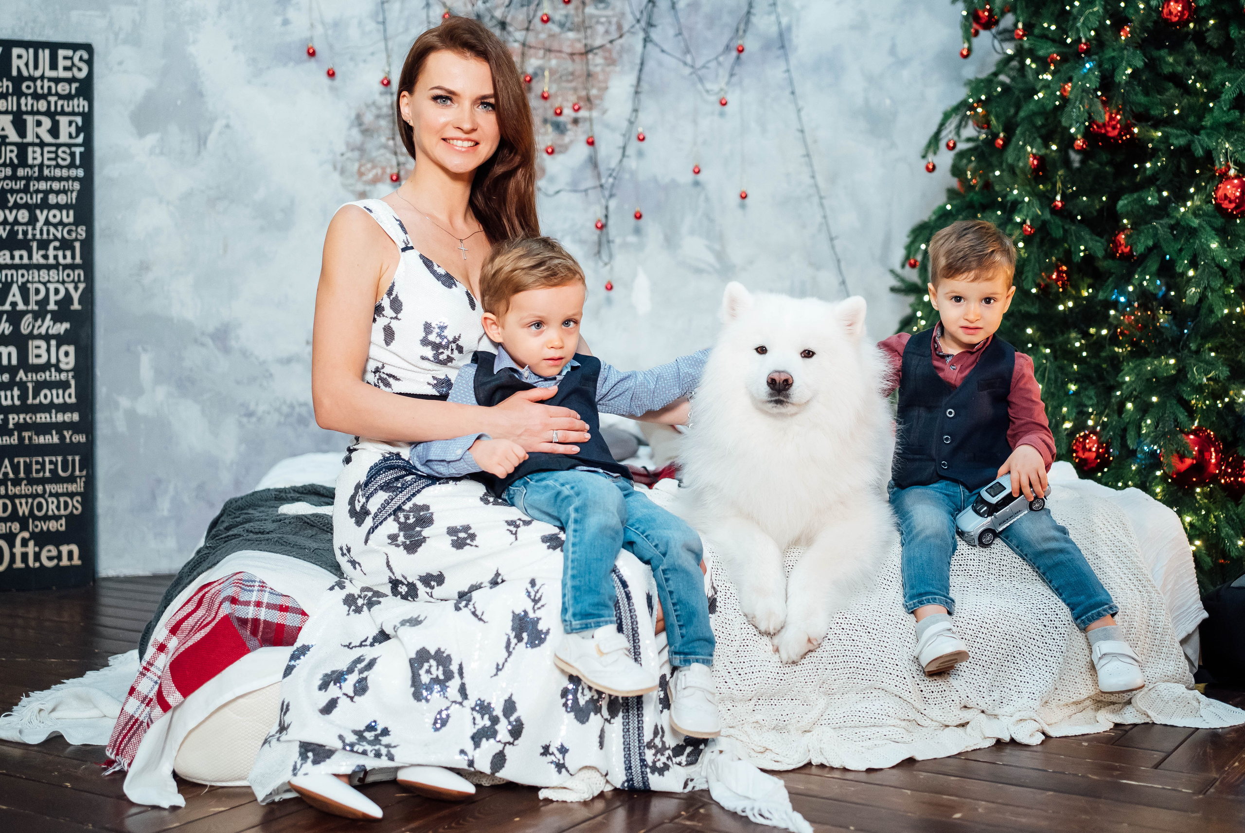 Новогодняя съемка семьи Елены. Семейный и детский фотограф в Ростове-на-Дону Екатерина Шевченко