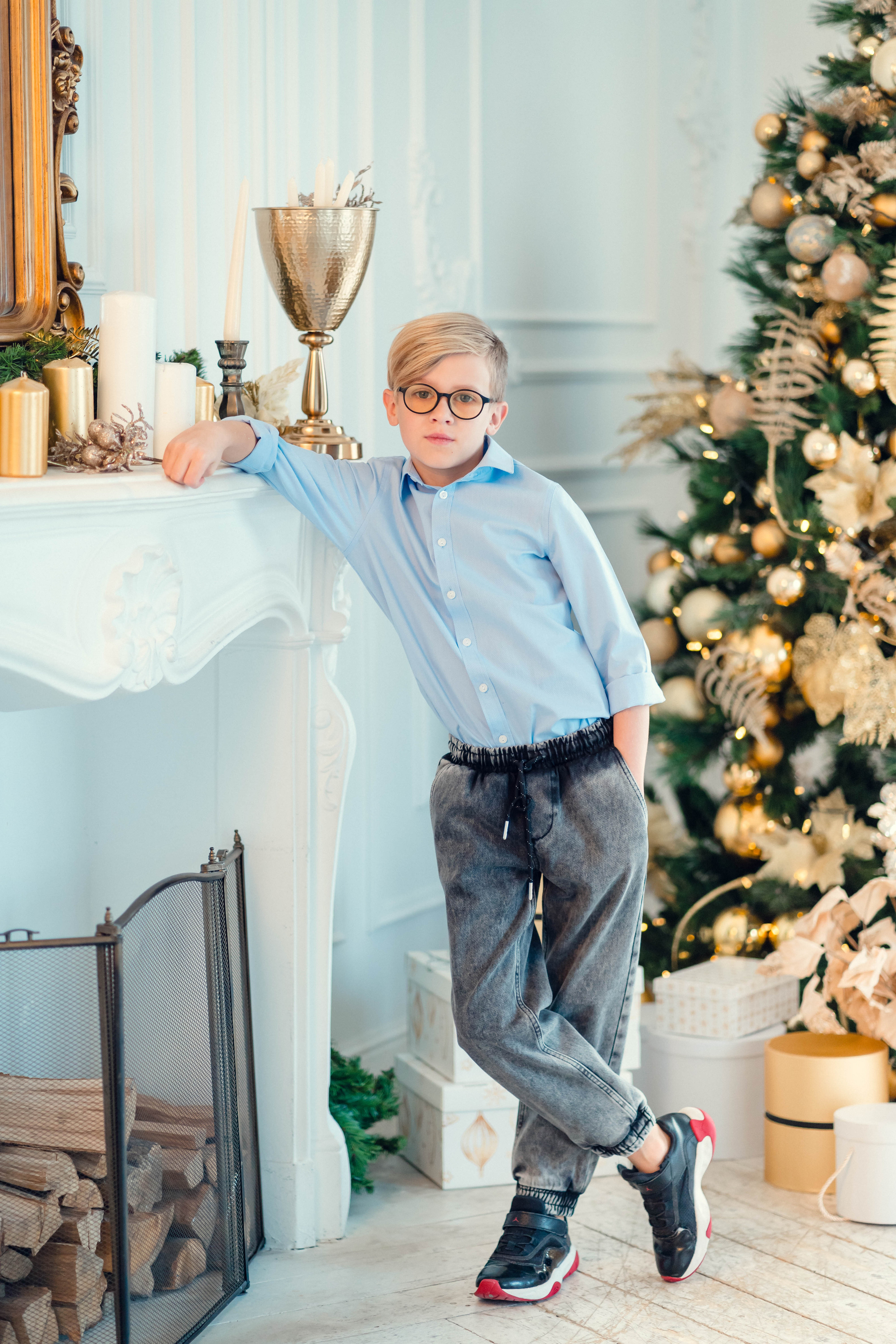 Новогодняя съемка семьи Ковалевских. Семейный и детский фотограф в Ростове-на-Дону Екатерина Шевченко