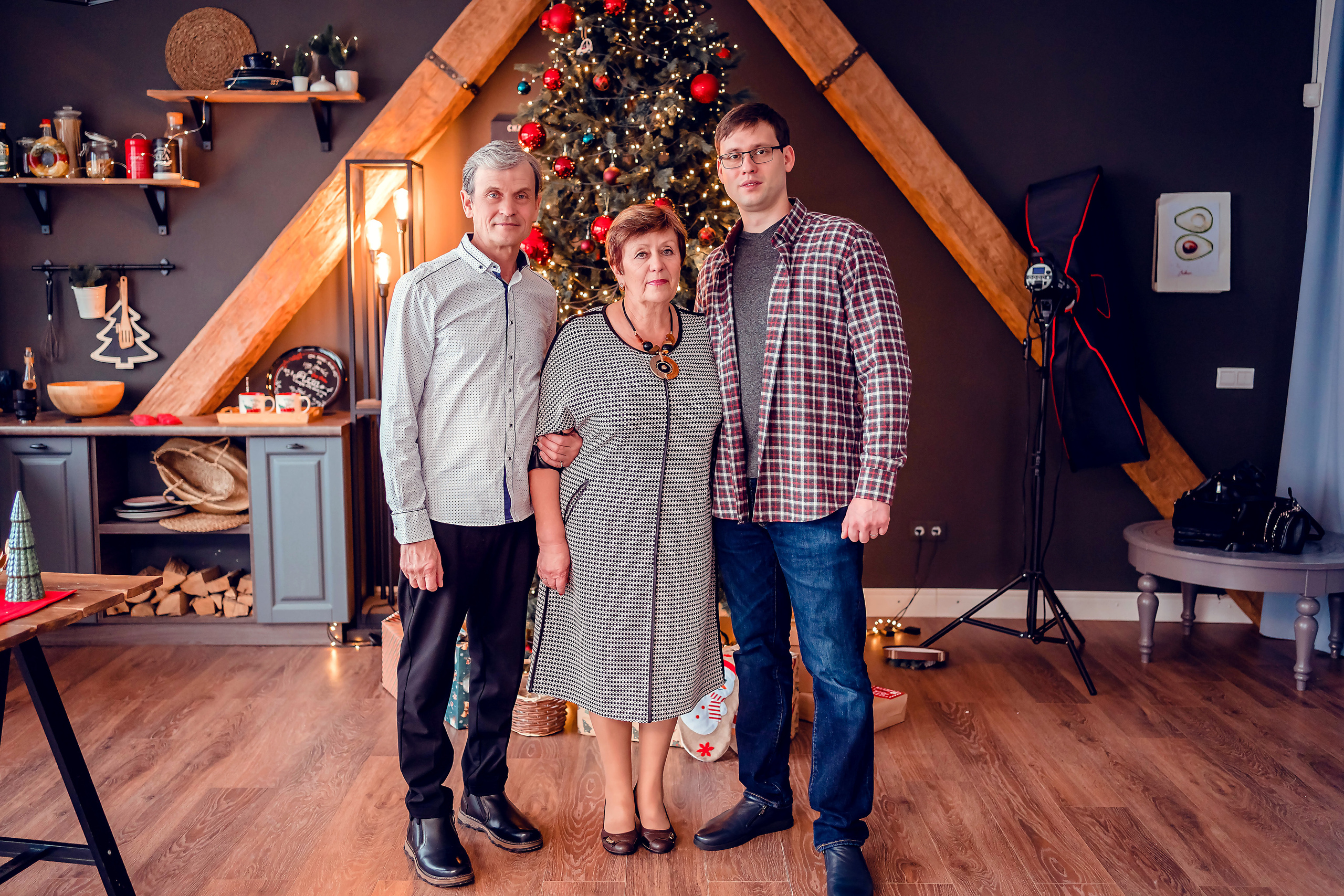 Анастасия Новогодняя история семьи. Семейный и детский фотограф в Ростове-на-Дону Екатерина Шевченко