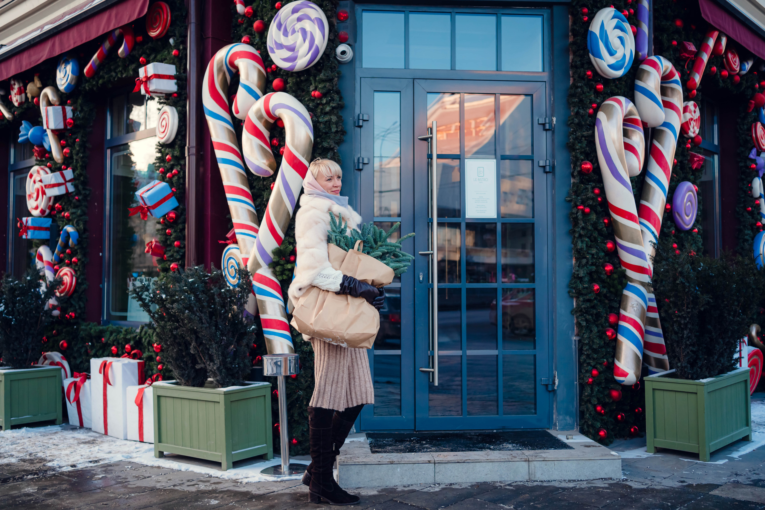 Катенька снежная прогулка. Семейный и детский фотограф в Ростове-на-Дону Екатерина Шевченко