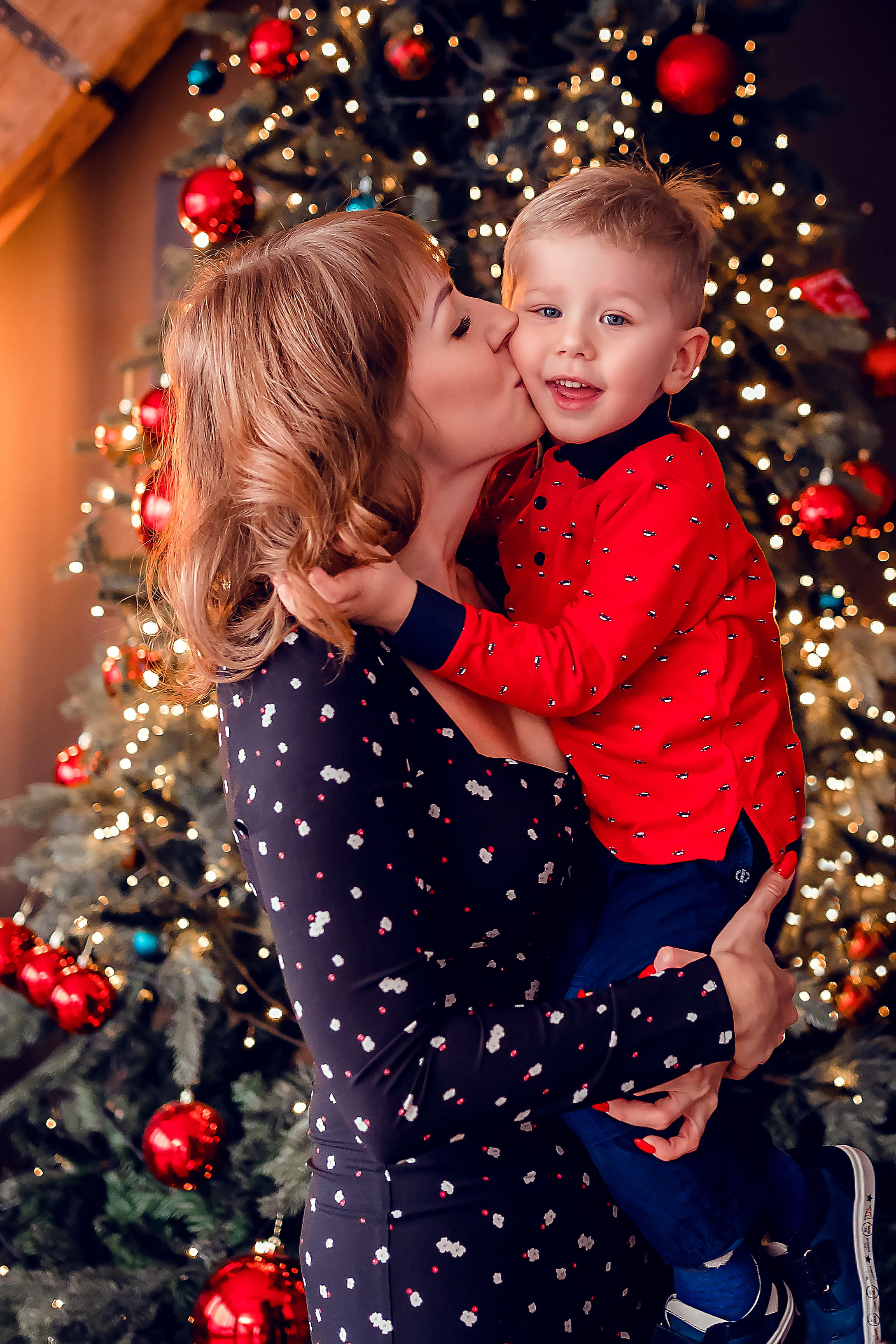 Анастасия Новогодняя история семьи. Семейный и детский фотограф в Ростове-на-Дону Екатерина Шевченко