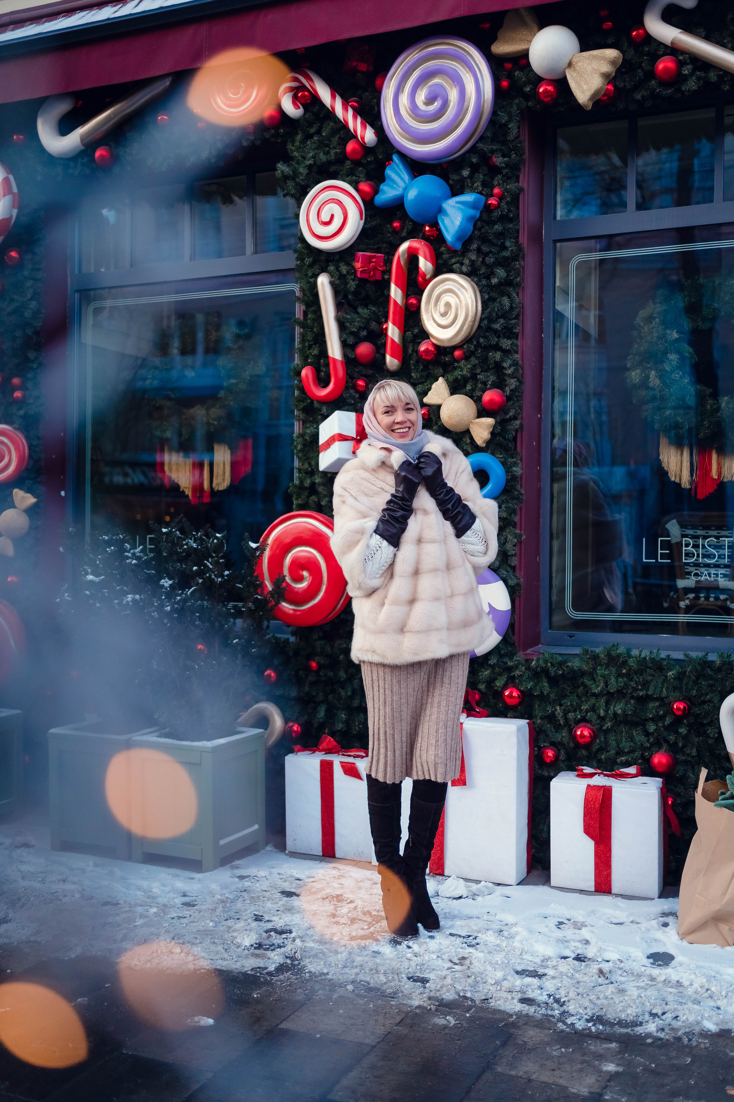 Катенька снежная прогулка. Семейный и детский фотограф в Ростове-на-Дону Екатерина Шевченко