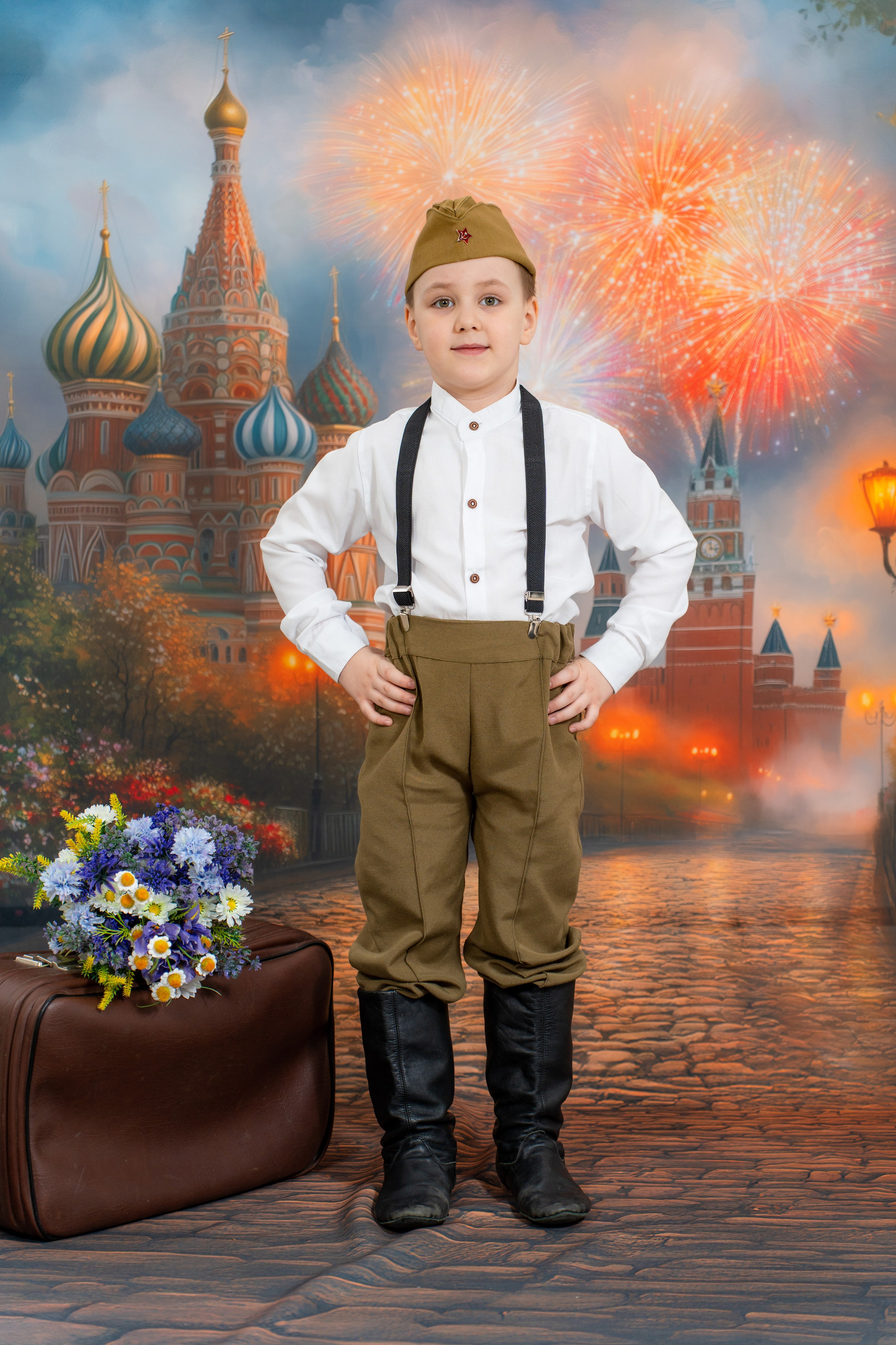 «Победа». Улыбка выездная фотостудия Красноярск