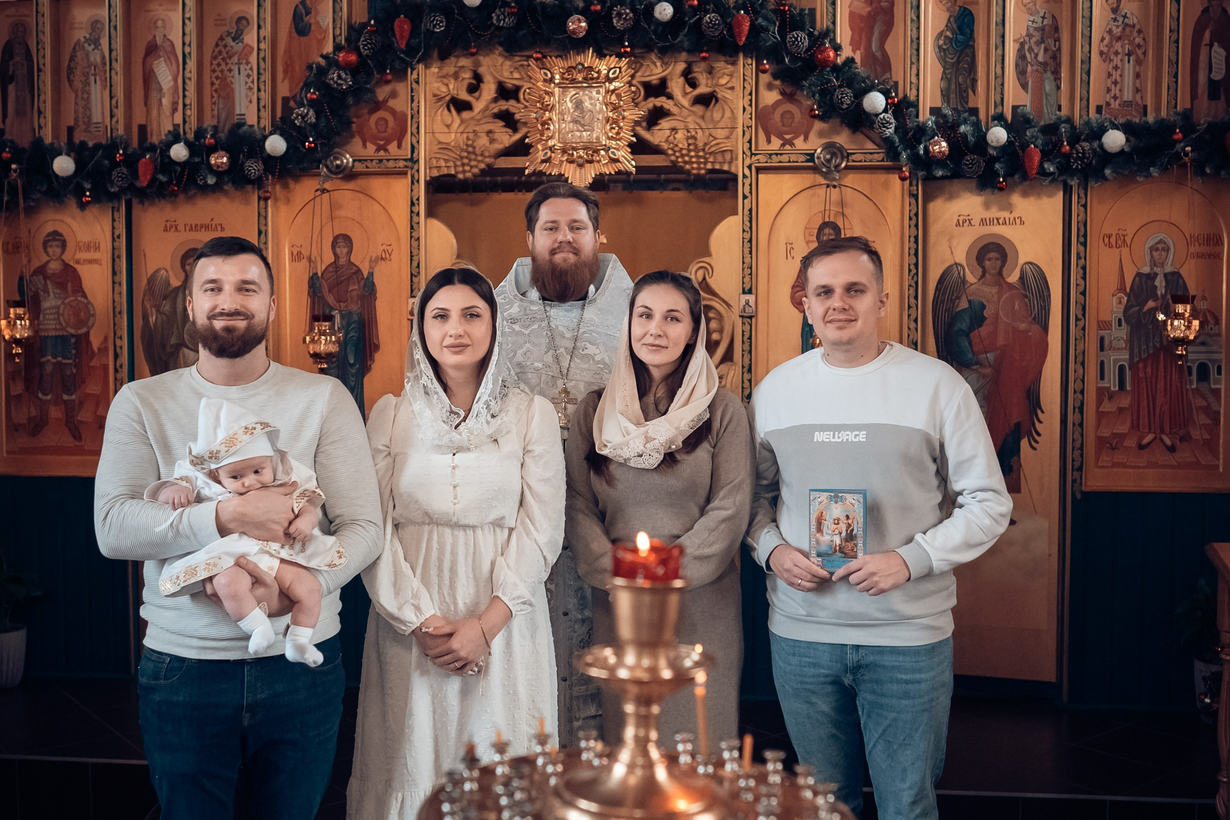 Крещение в храме Блж.Ксении Петербургской Севастополь. Церковный фотограф Севастополь