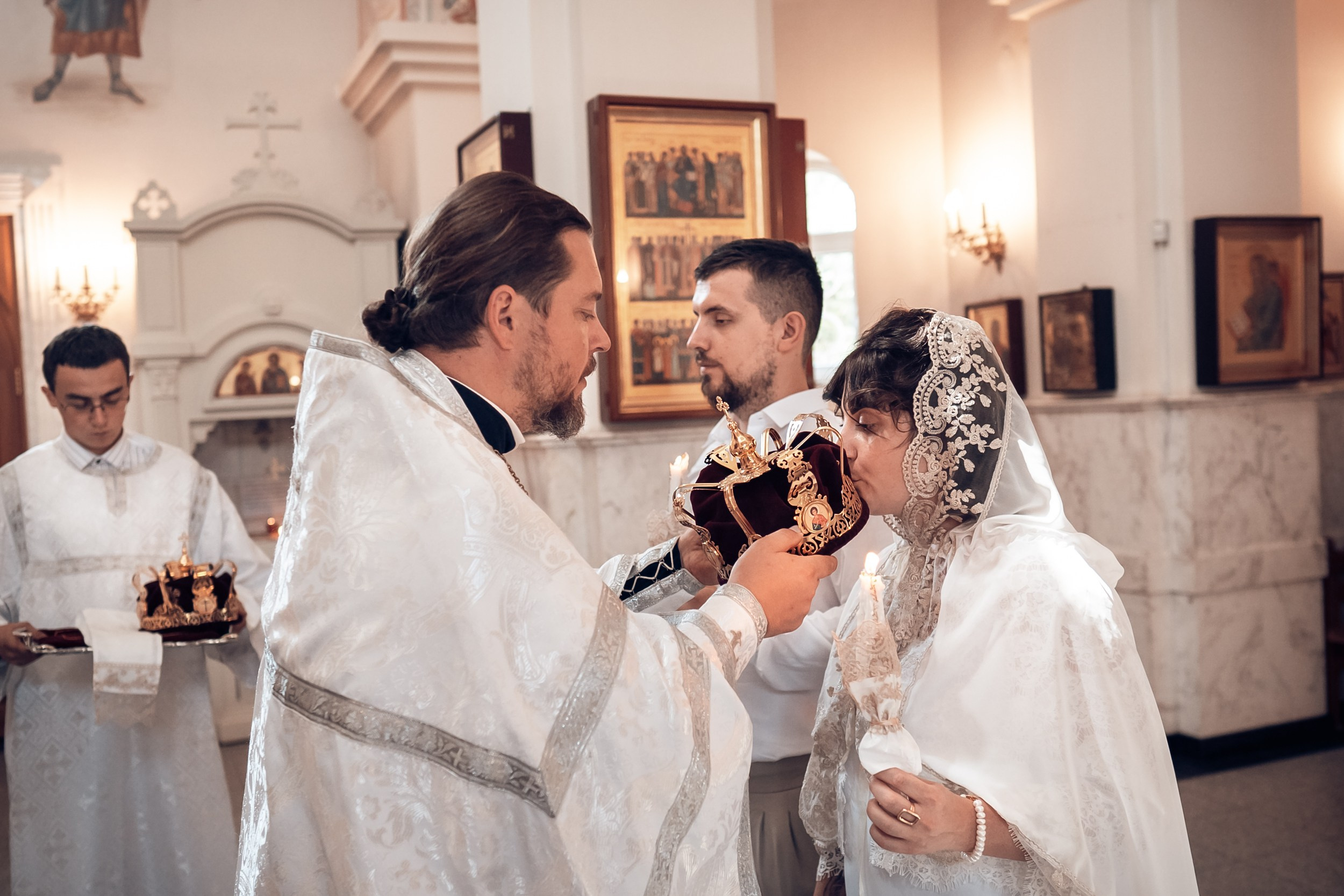 Венчание в храме Вознесения Господня г, Севастополь. Церковный фотограф Севастополь