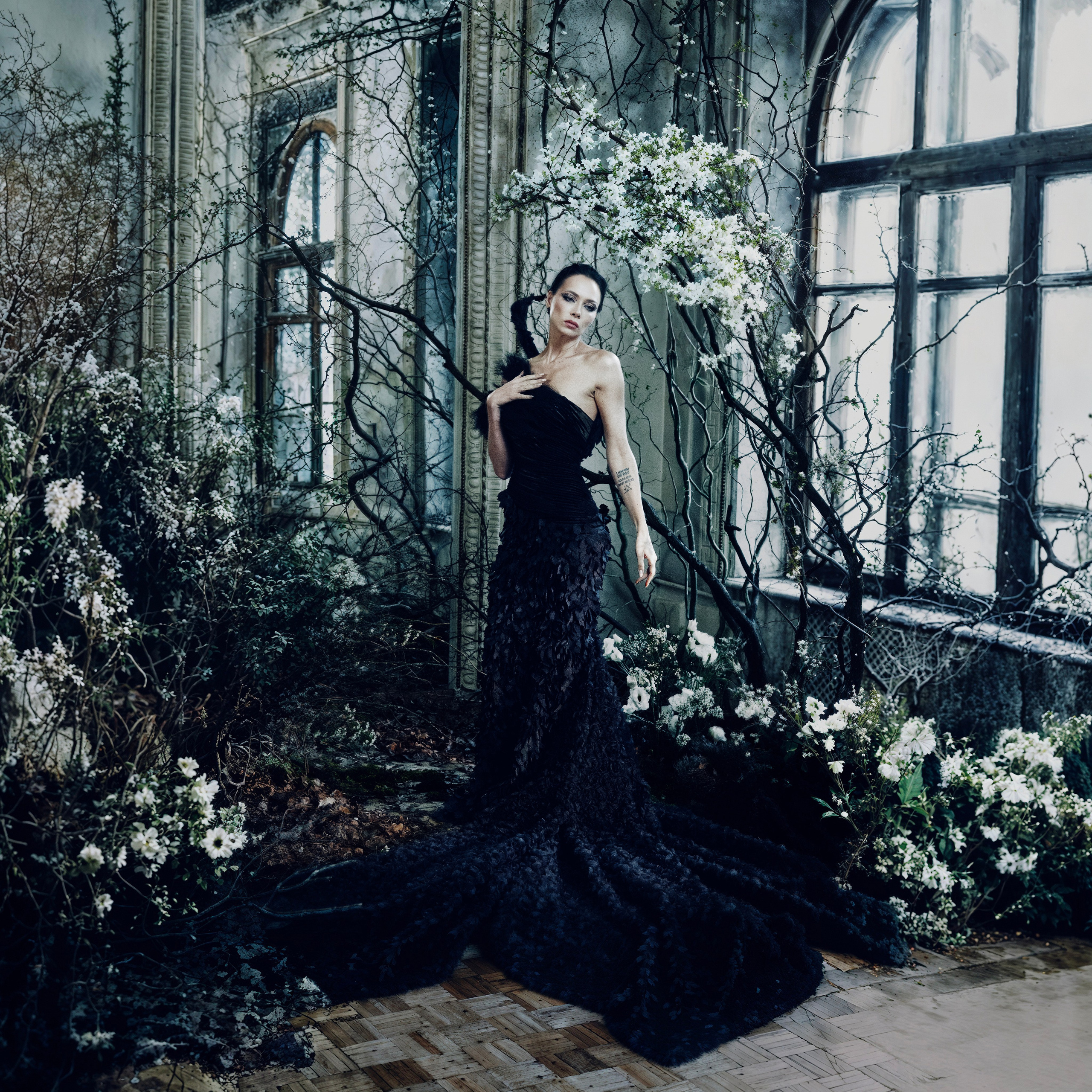 Художественная фотосессия с декором. ART PHOTOGRAPHER KIRILL SAKRUKIN