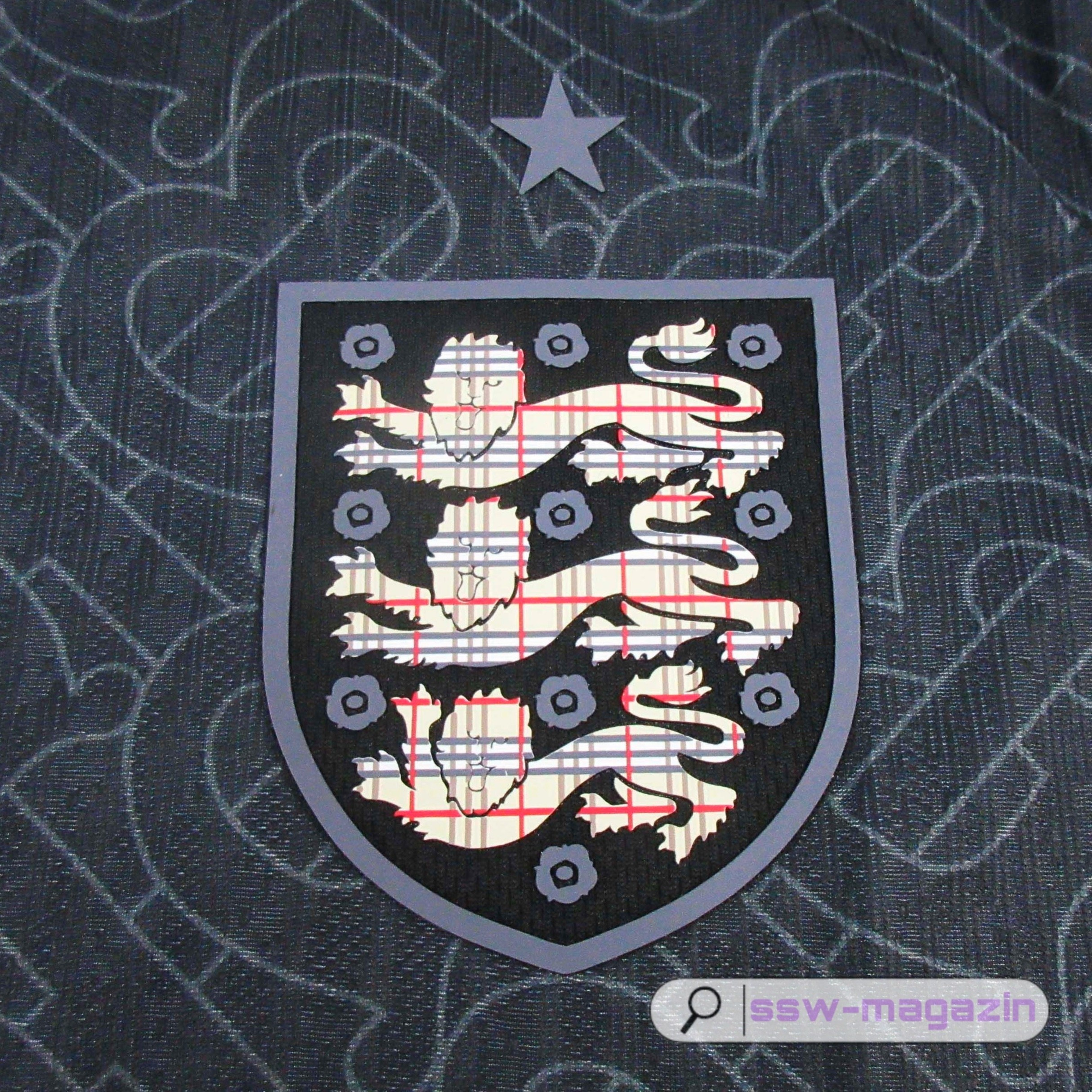 Футболка сборной Англии Burberry 2024-2025 купить. Футбольный магазин — ssw_magazin