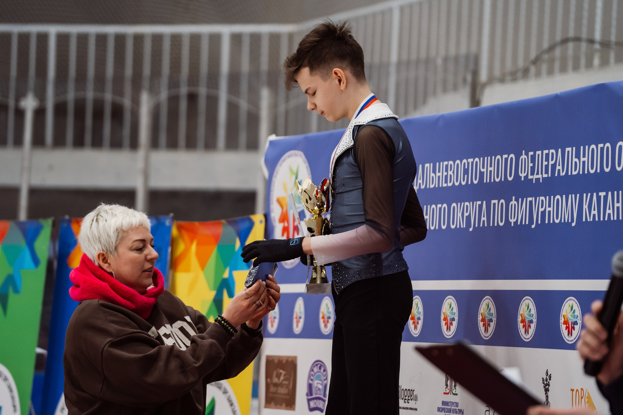 Первенство ДФО и СФО по фигурному катанию на коньках г. Искитим. Воробьева Ксения — Спортивный и танцевальный фотограф Новосибирск