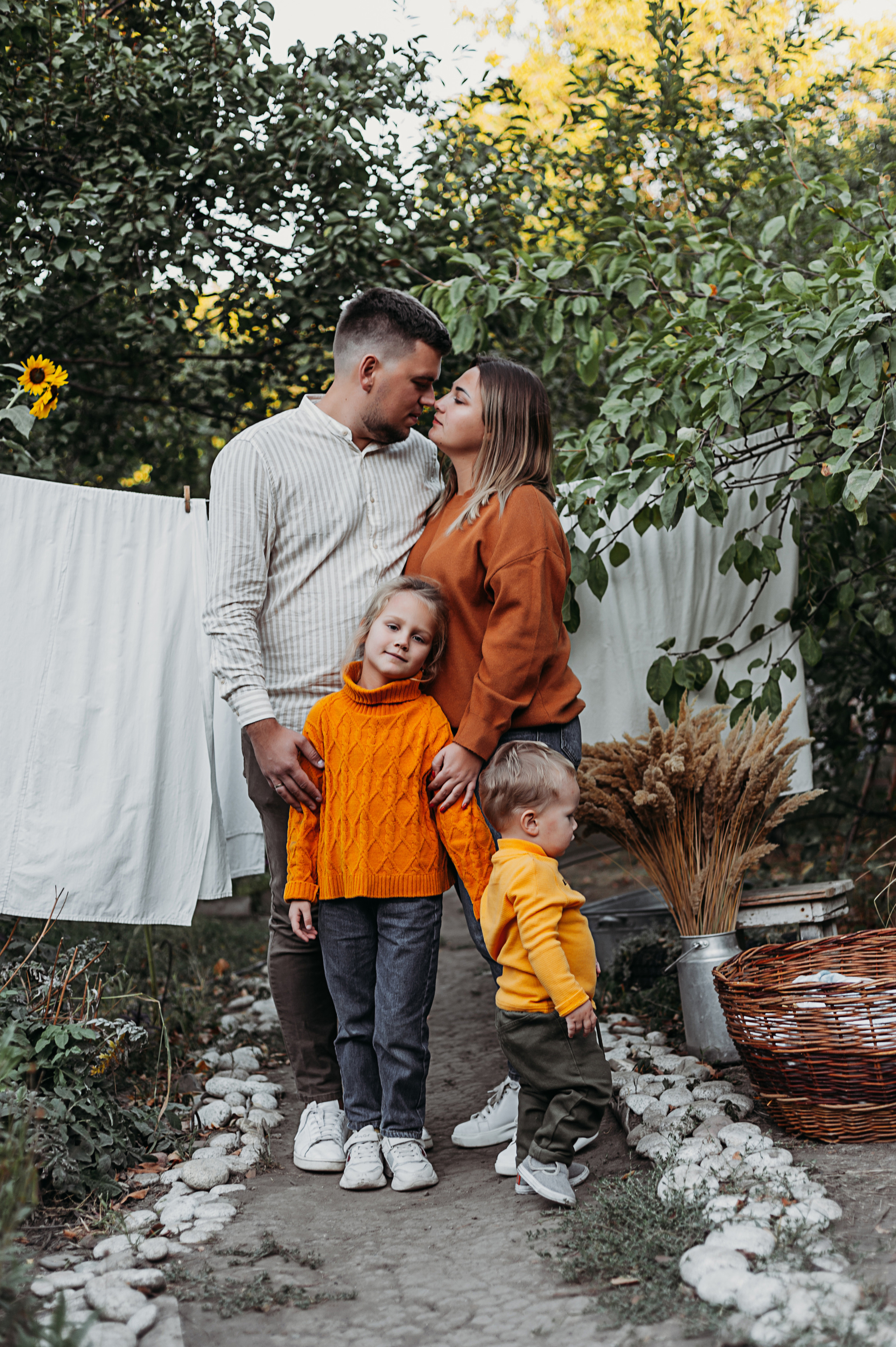 Семейная история. Даша, Саша, Кира, Герман и Мика. Свадебный и семейный фотограф в Ростове-на-Дону Алина Астахова