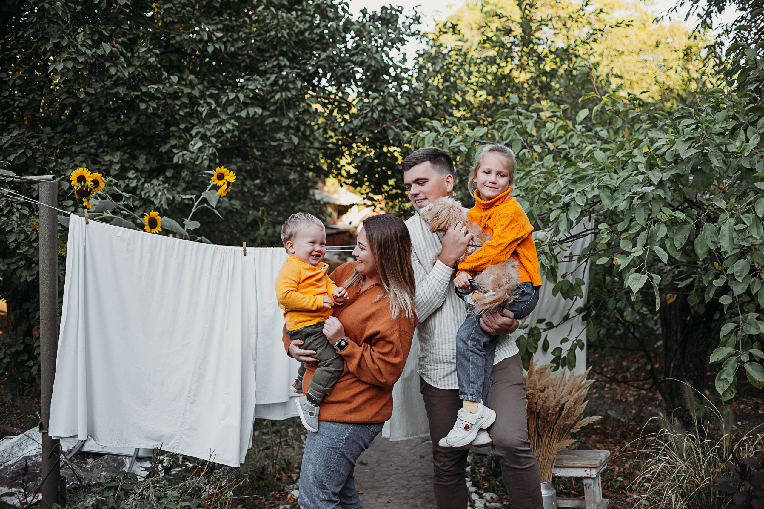 Семейная история. Даша, Саша, Кира, Герман и Мика. Свадебный и семейный фотограф в Ростове-на-Дону Алина Астахова