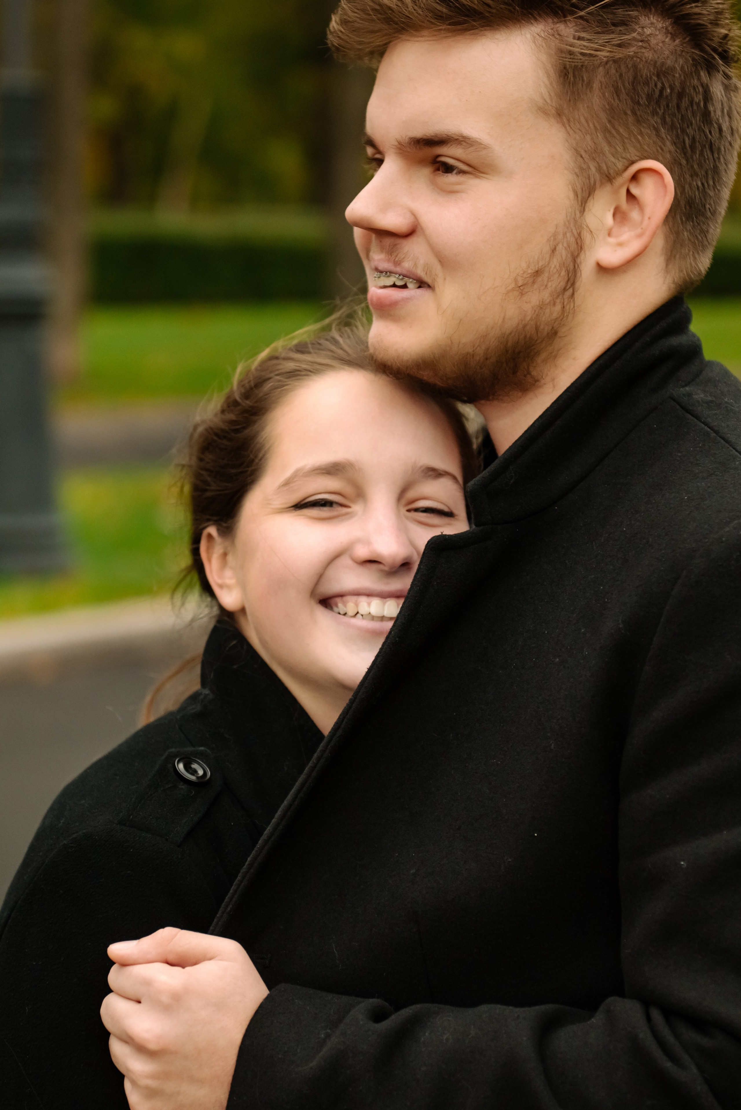 Осенняя фотосессия в Питере в Летнем саду и у Михайловского замка. Свадебный и сеейный фотограф в Санкт-Петербурге Елена Худякова