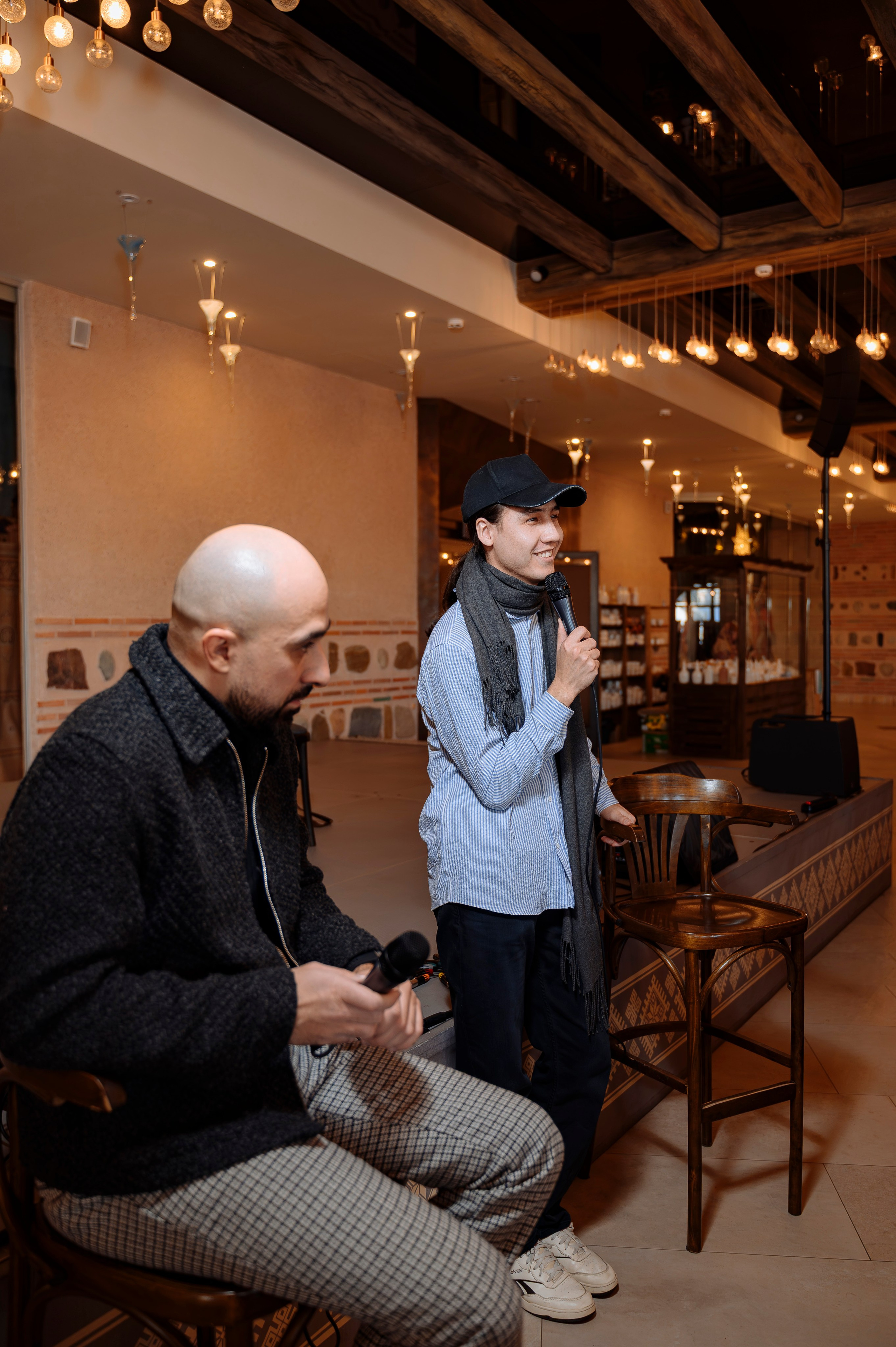 ФАН встреча участников проекта FACTOR.BY: Ибрагима Карасова и Шамхала Хачатуряна. Фотограф Беларусь — Ольга Шаповалова (Жардецкая)