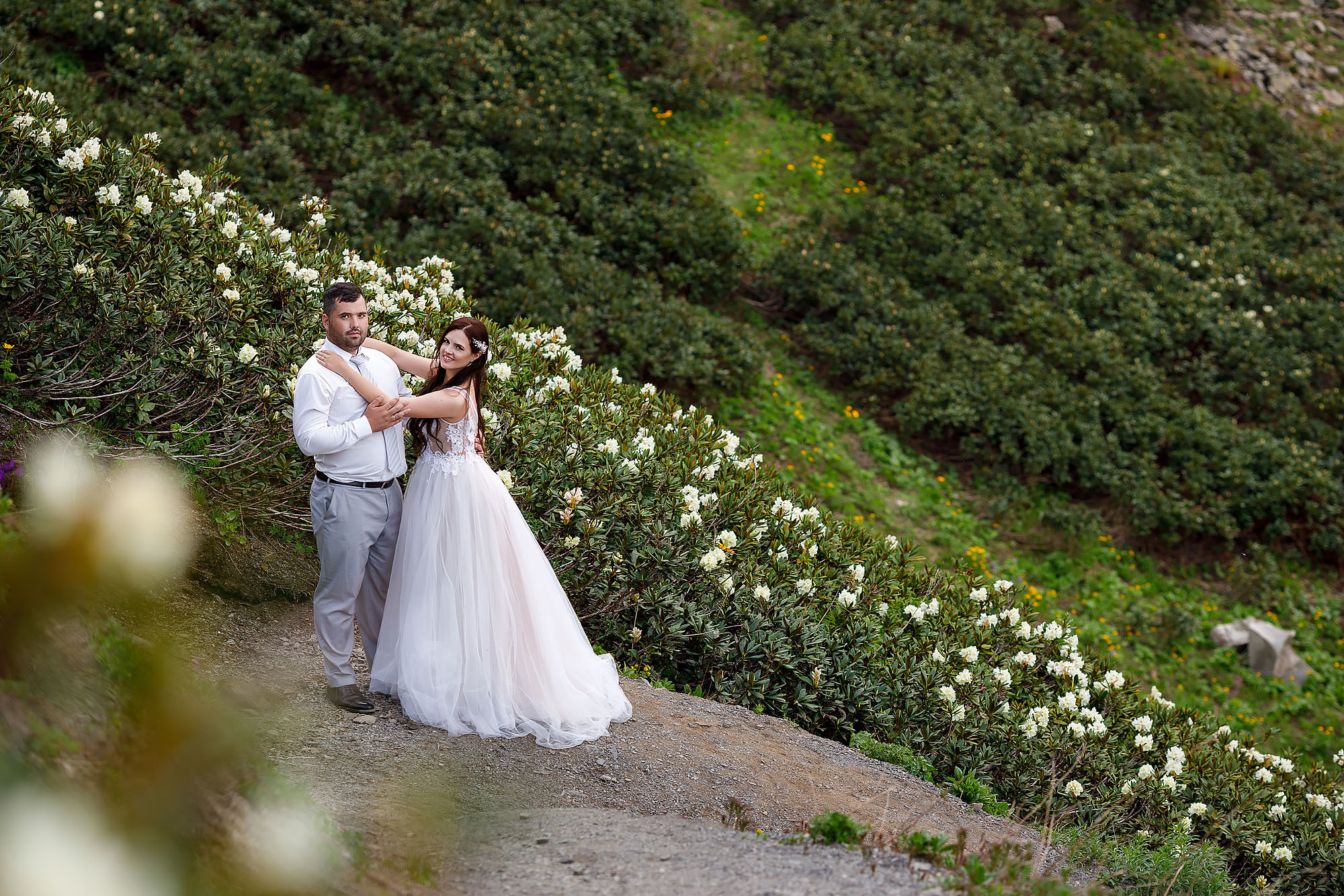 Свадебная фотосессия на горных вершинах. Свадебный фотограф Краснодар, Сочи, Геленджик, Анапа, Ростов