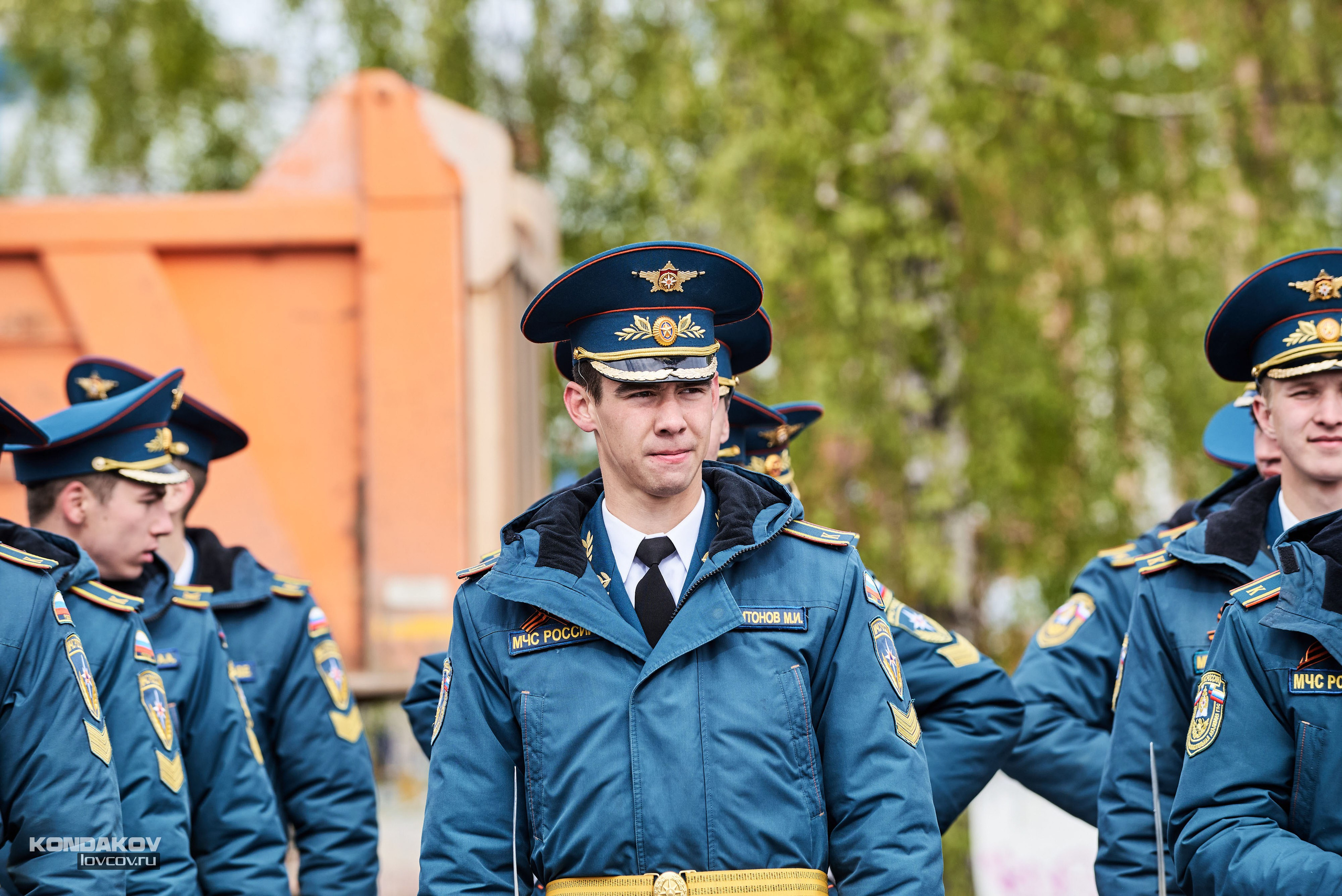 Парад в честь празднования День Победы 9 мая 2024 года в городе Иваново