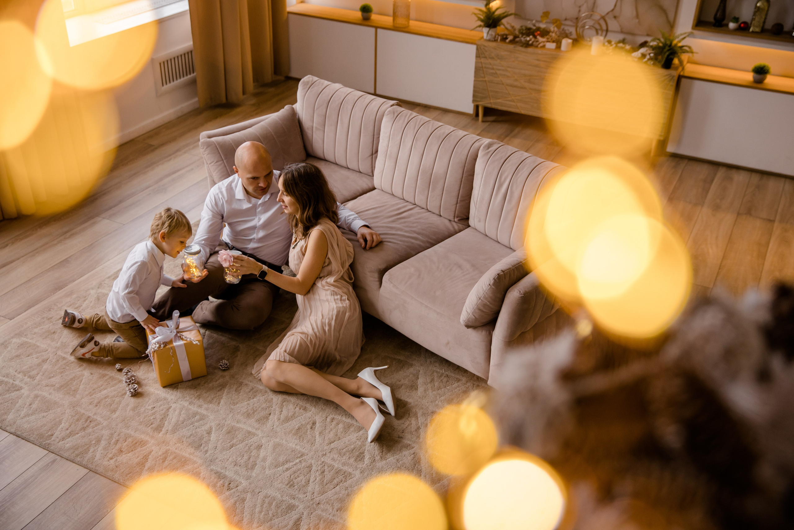 Новогодний сезон начинается с любви 🥰. Семейный и детский фотограф в Москве Вера Ускова