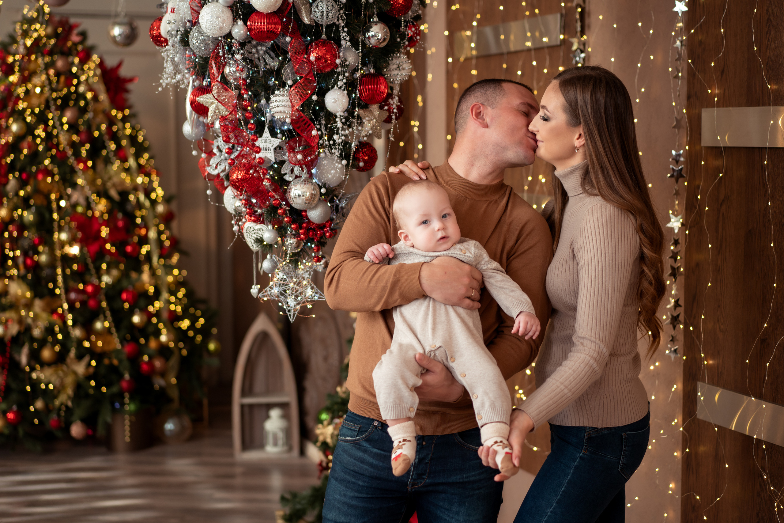 Новогодние фотосессии в студии Малина Арт. Сниму тебя красиво / Фотографы Денис и Мария