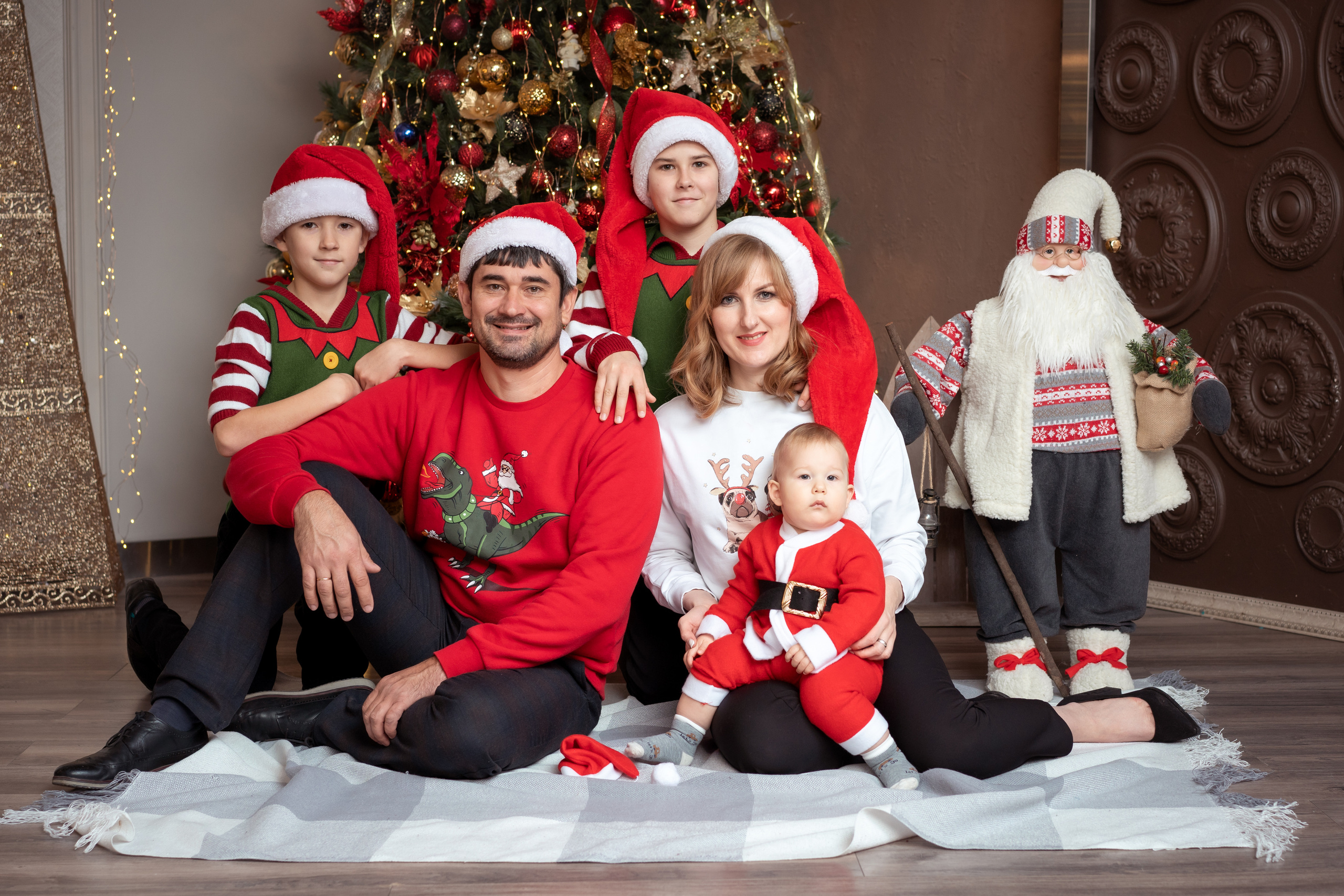 Новогодние фотосессии в студии Малина Арт. Сниму тебя красиво / Фотографы Денис и Мария