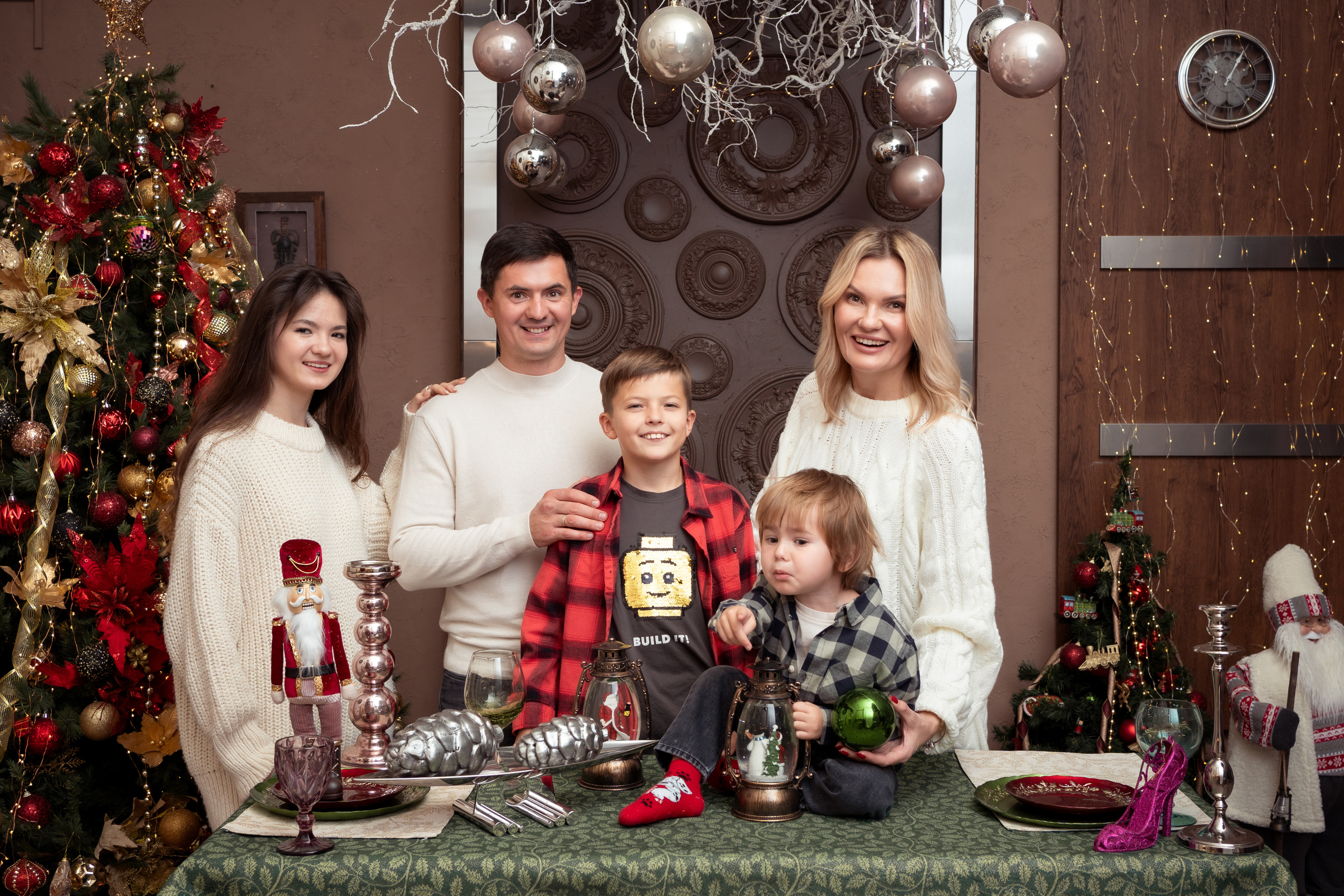 Новогодние фотосессии в студии Малина Арт. Сниму тебя красиво / Фотографы Денис и Мария