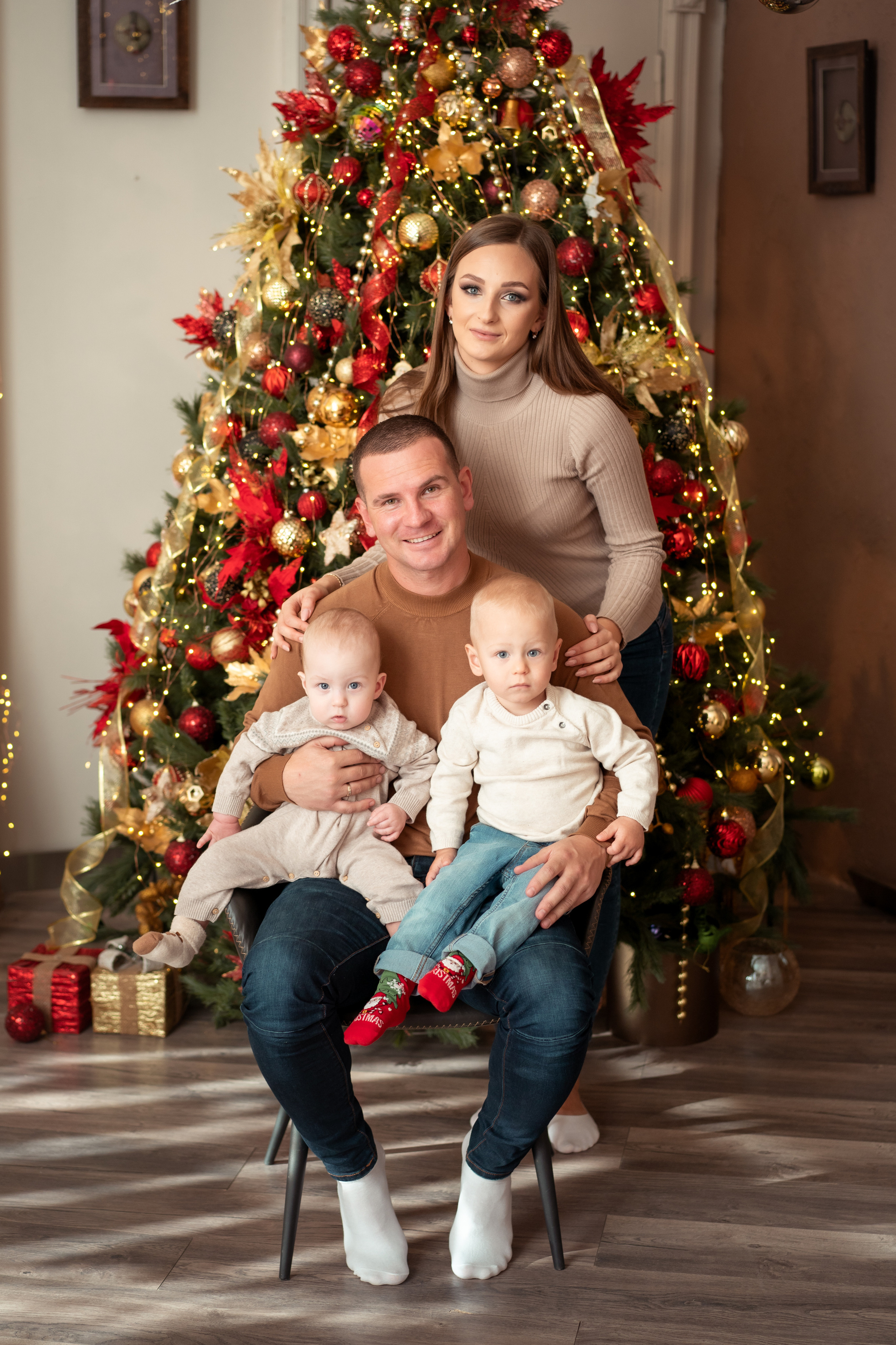 Новогодние фотосессии в студии Малина Арт. Сниму тебя красиво / Фотографы Денис и Мария