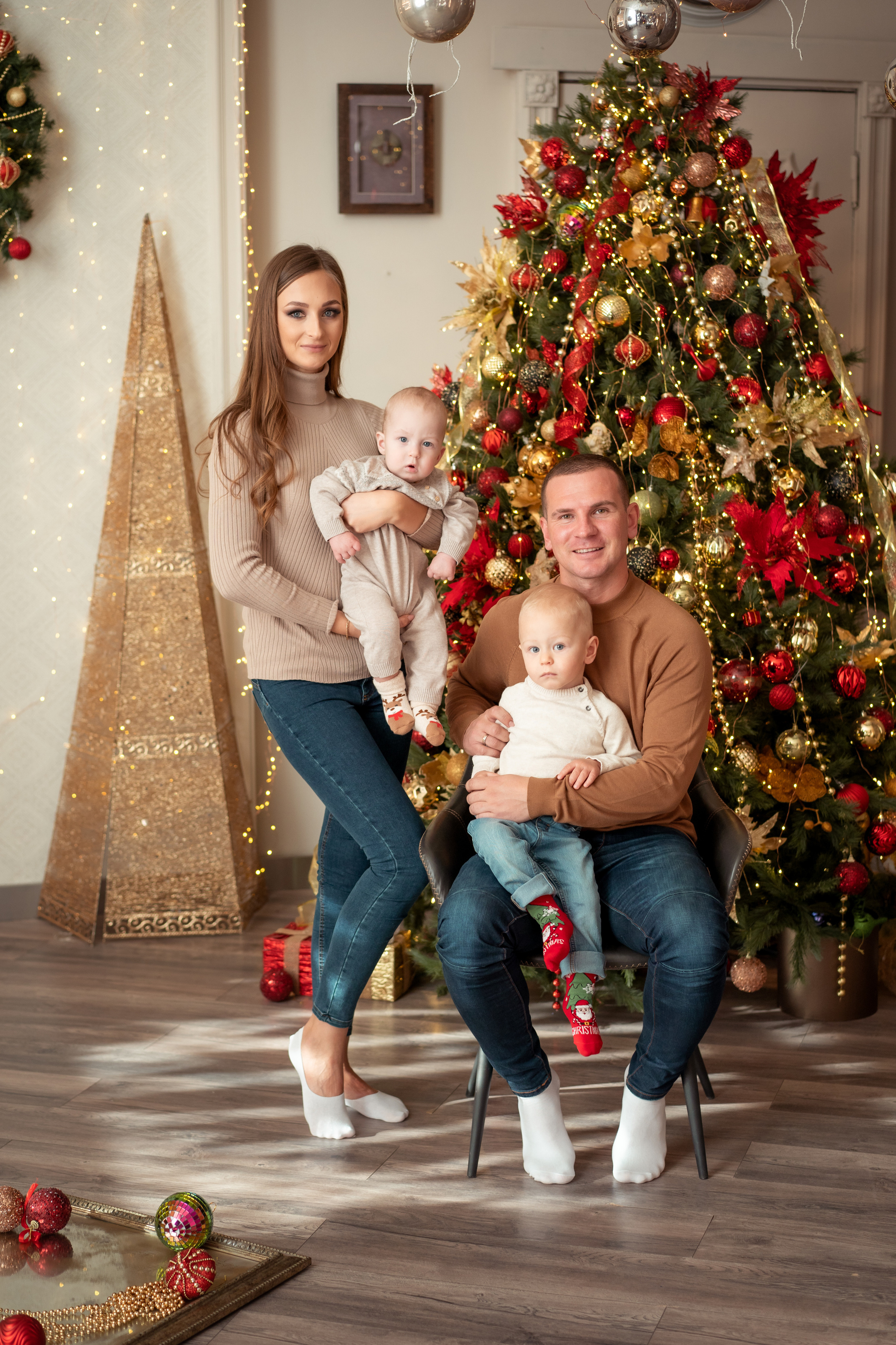 Новогодние фотосессии в студии Малина Арт. Сниму тебя красиво / Фотографы Денис и Мария