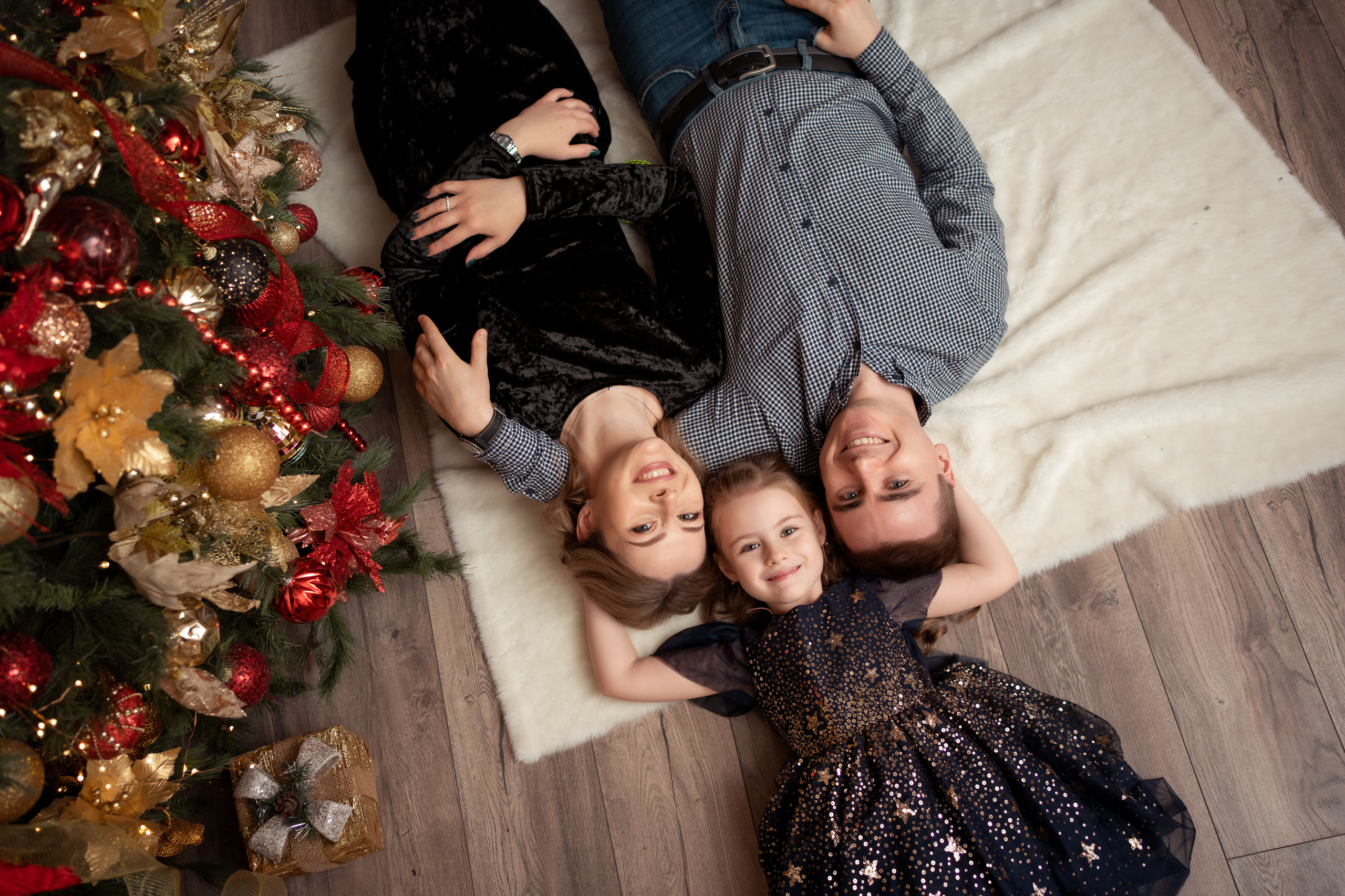 Новогодние фотосессии в студии Малина Арт. Сниму тебя красиво / Фотографы Денис и Мария