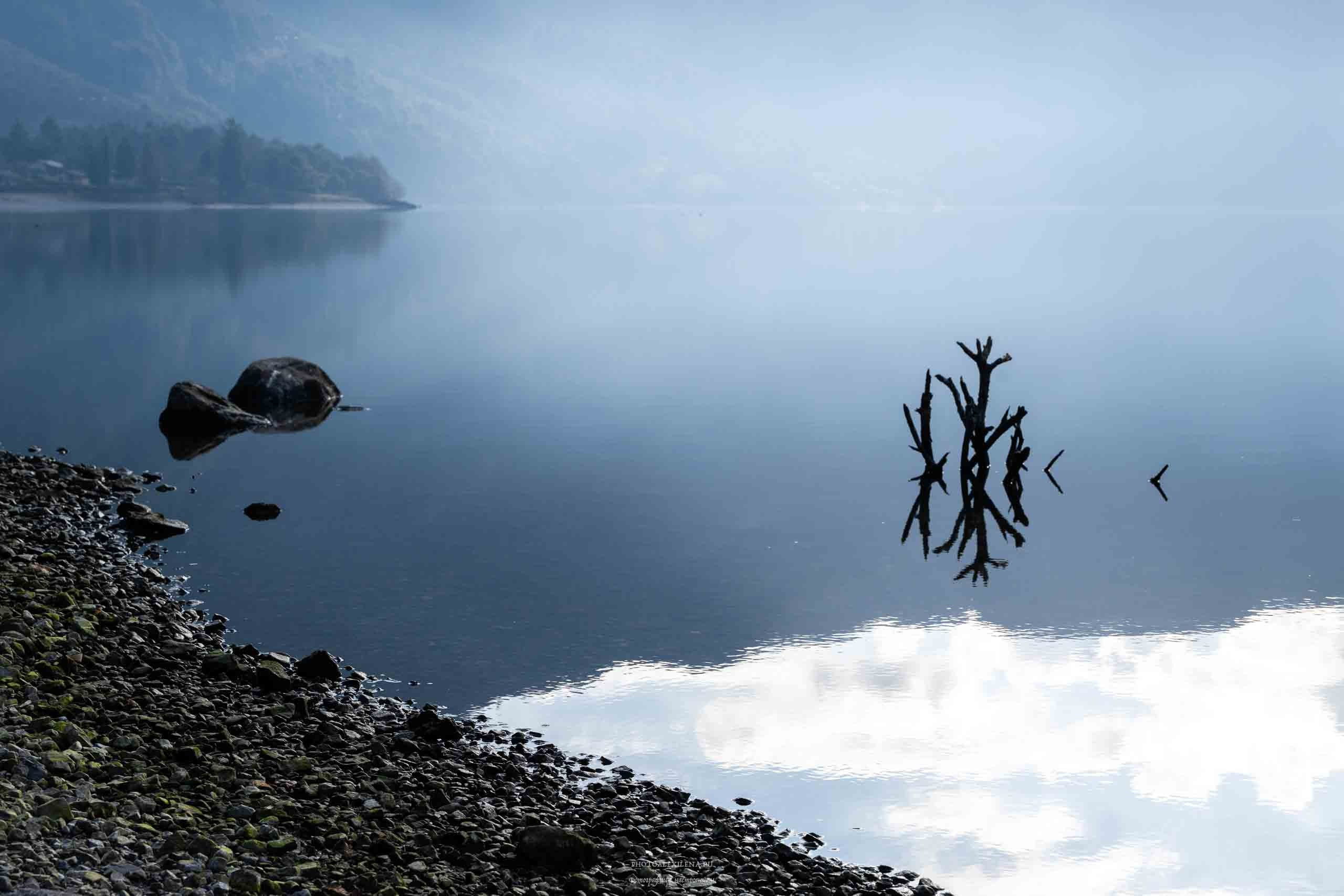 Озеро Идро-маленькая жемчужина. Авторские стильные фотокартины