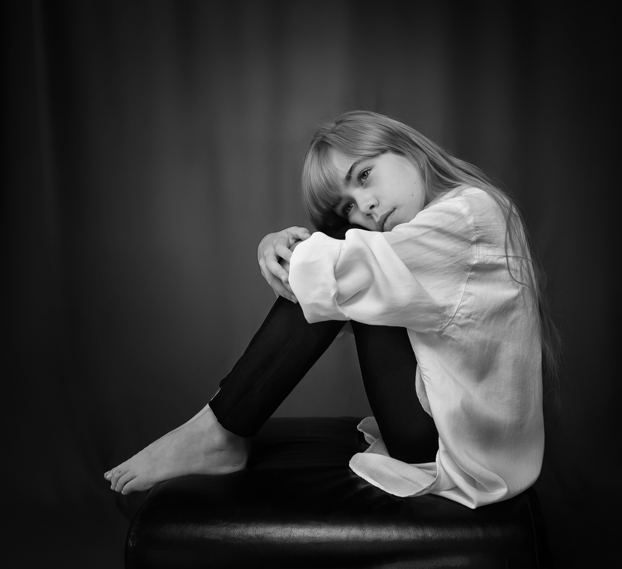 Ребенок не захочет позировать. AI creator Photograrher Kuzmina Svetlana