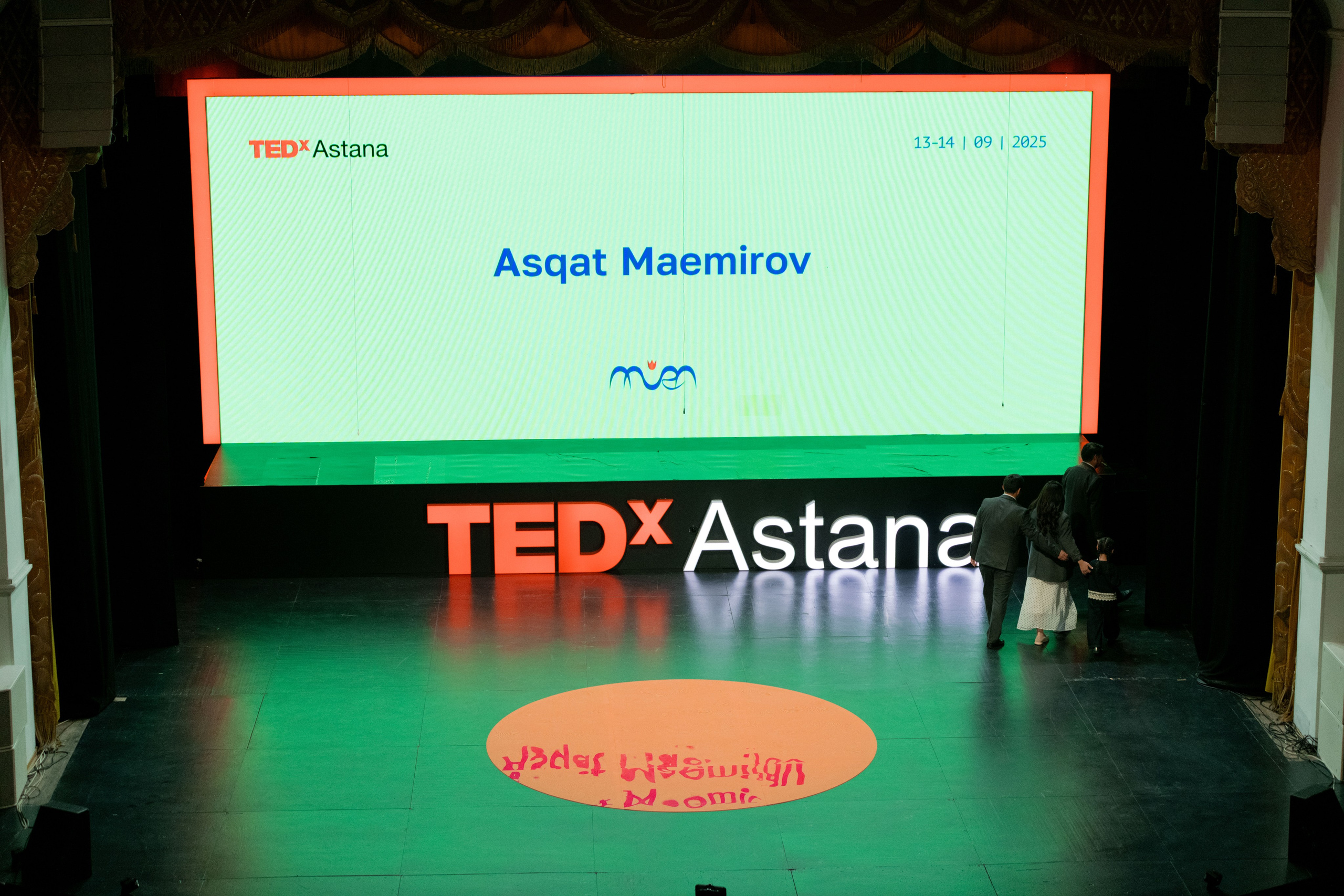 TEDxASTANA. OSPAN ALI photographer