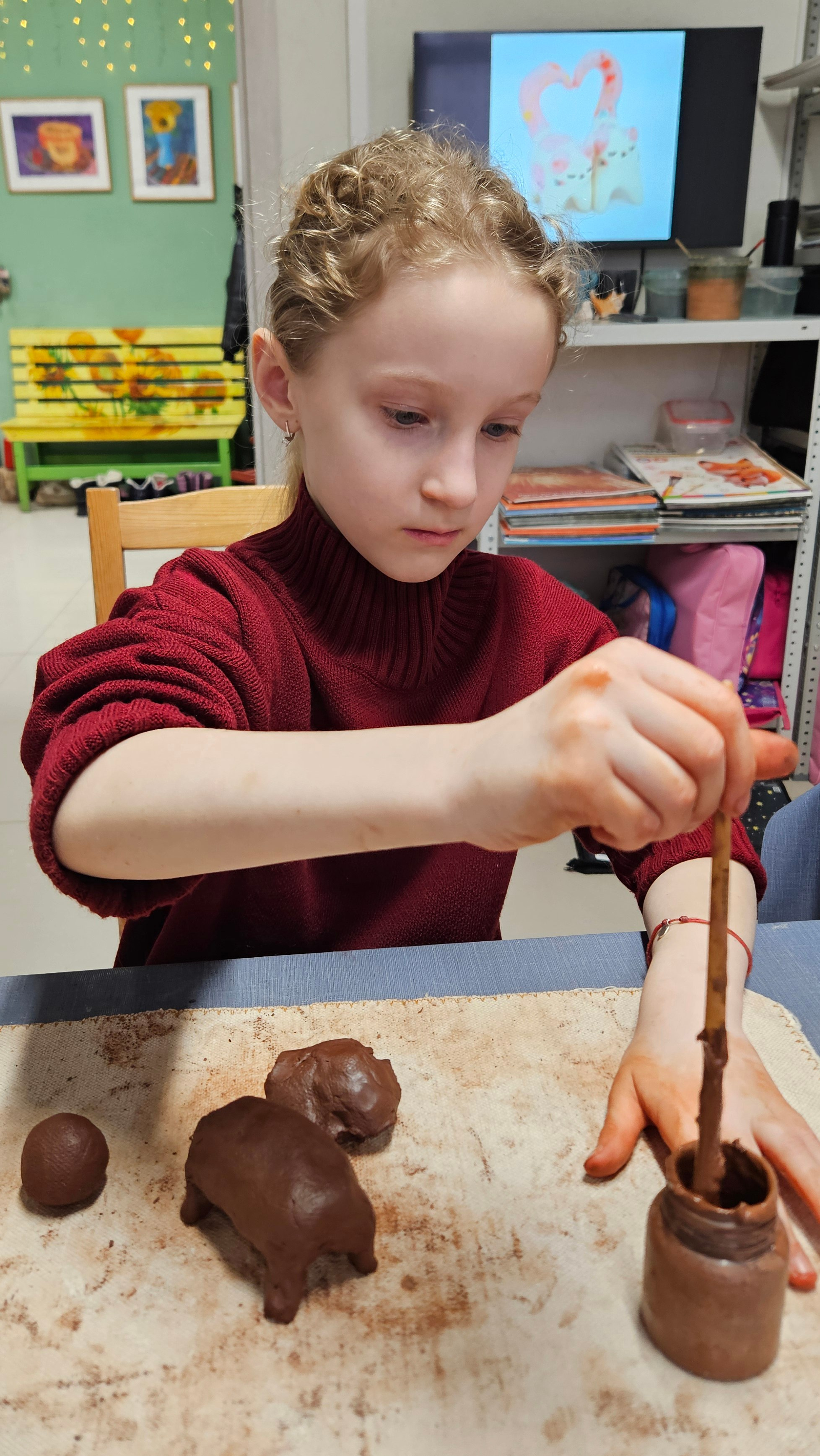 Мастер-класс по лепке из глины. Изостудия «Мы рисуем!» ♥ Южное Бутово, Москва