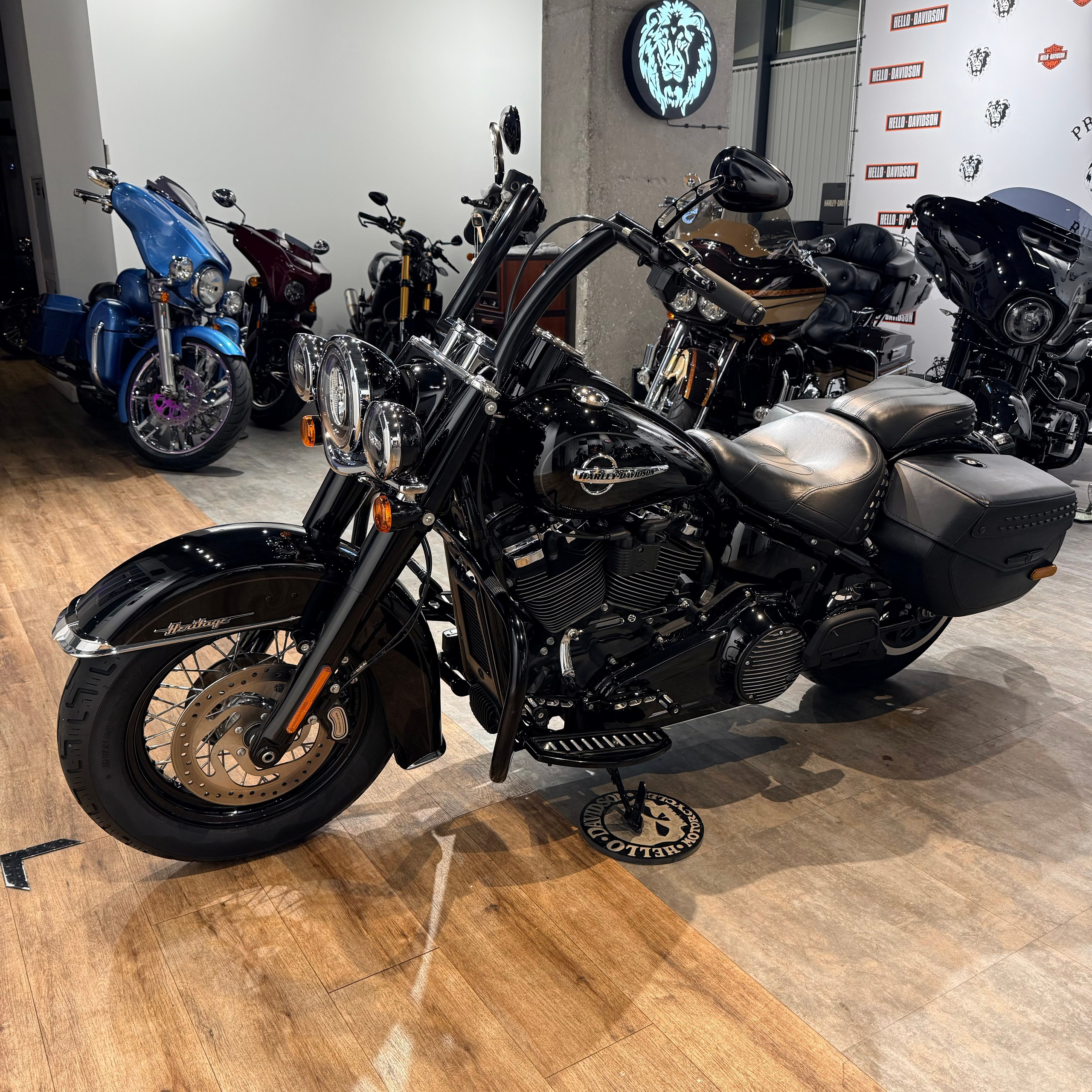 2018 Heritage 107 Black Bagger (VIN *5HD*4774). Hello Davidson, Москва. Только хорошие мотоциклы…