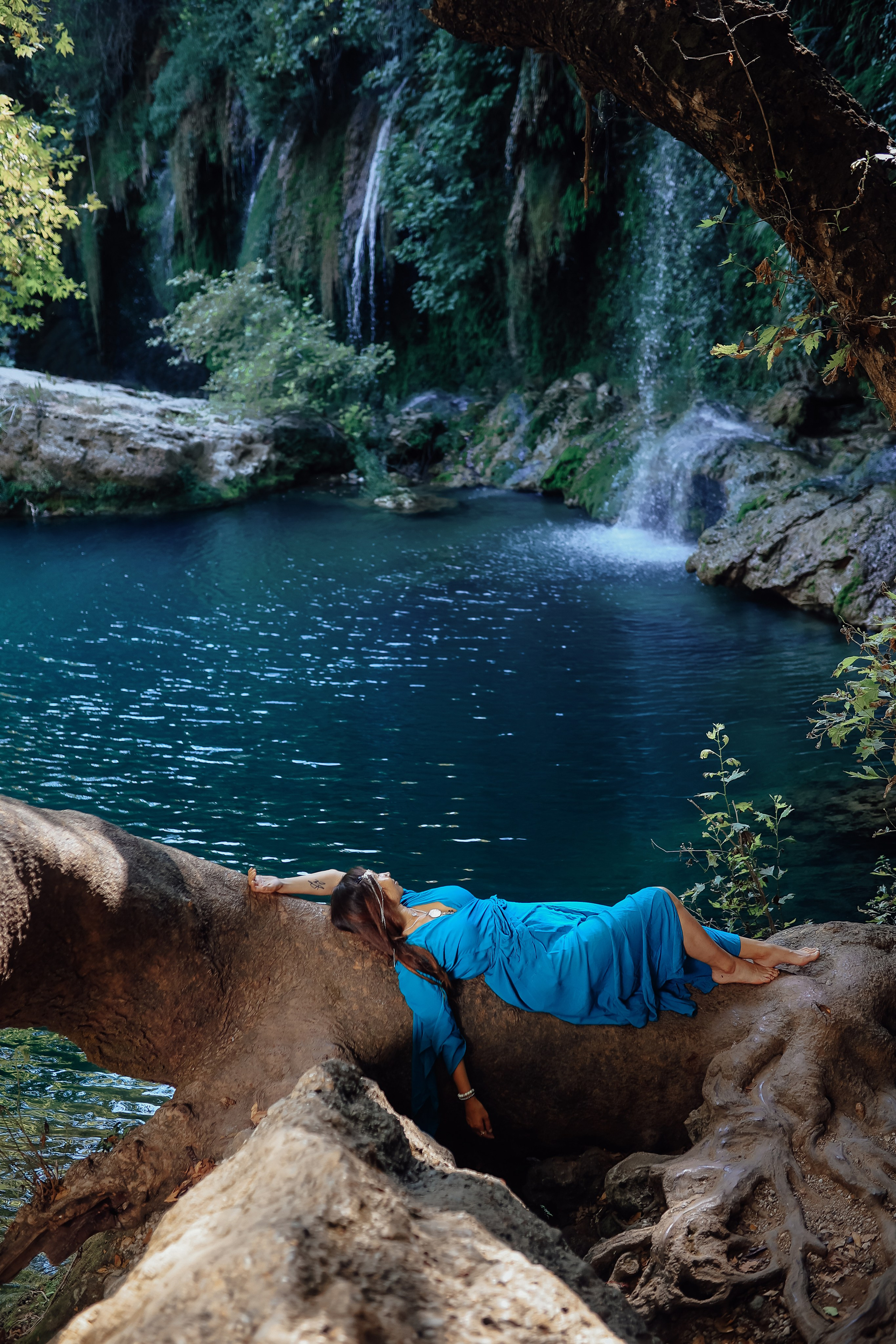 Photoshooting at Kurshunlu waterfall