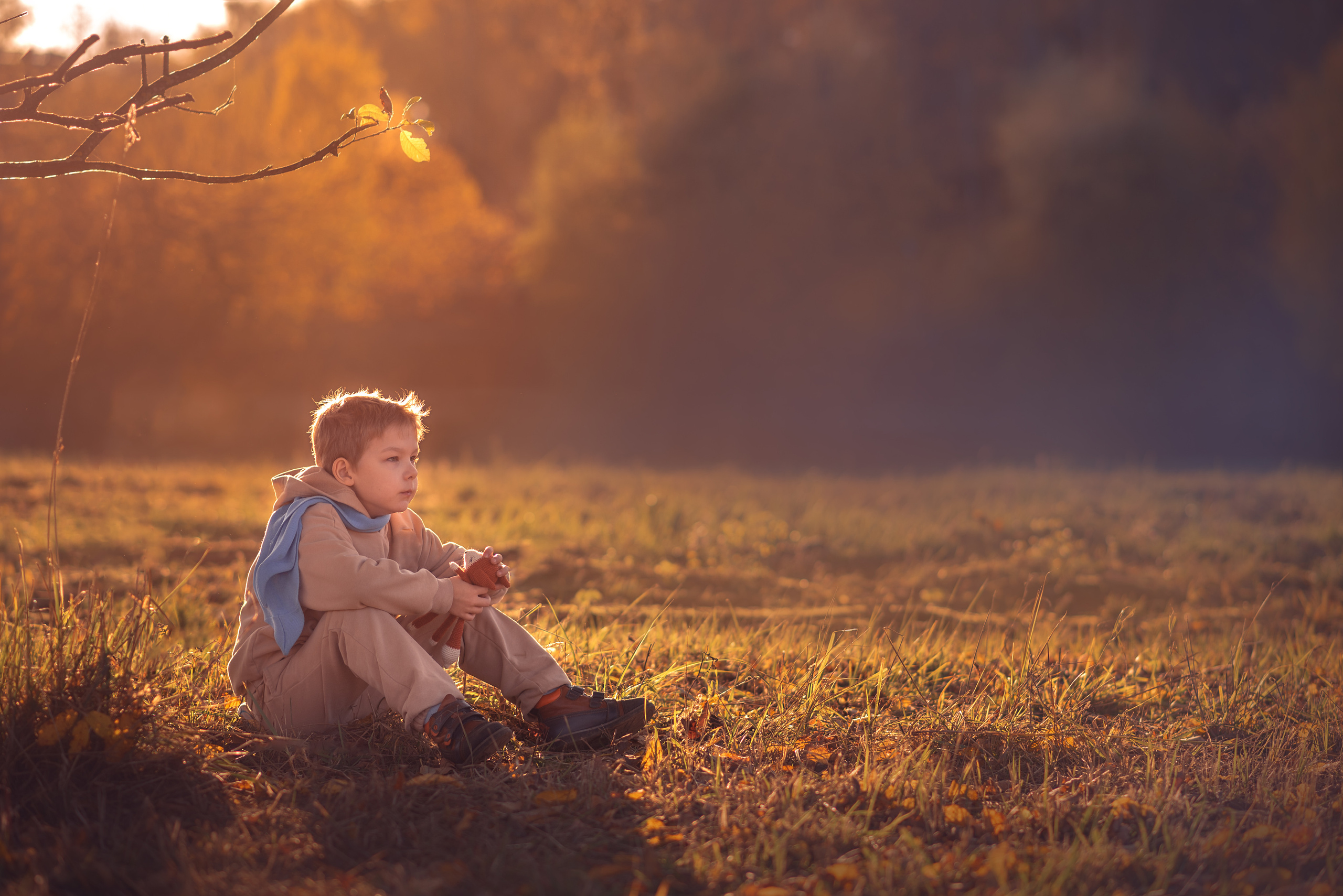 Мальчик и Лис. Душевная фотография от сердца к сердцу Марина Жиделева фотограф Москва
