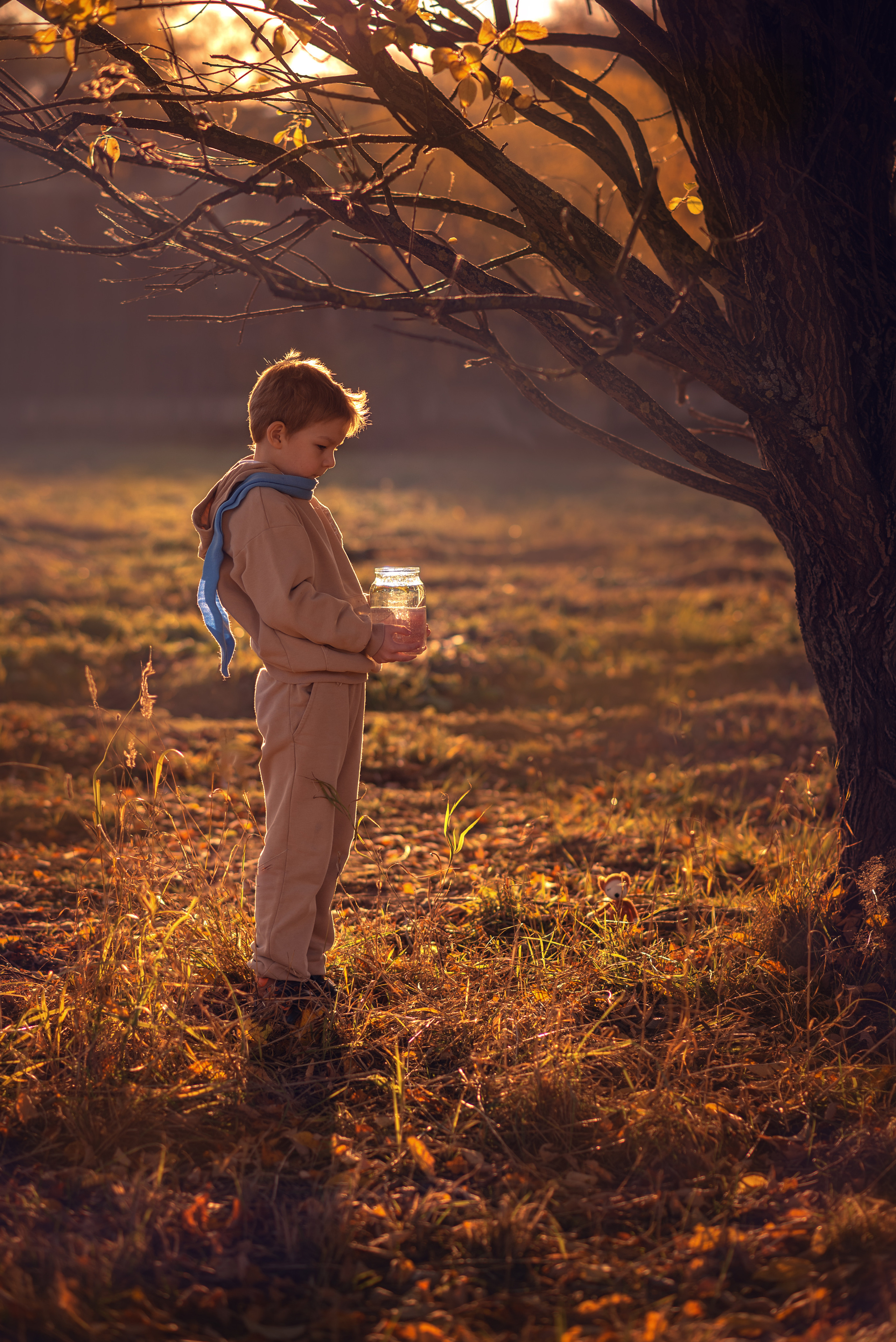 Мальчик и Лис. Душевная фотография от сердца к сердцу Марина Жиделева фотограф Москва