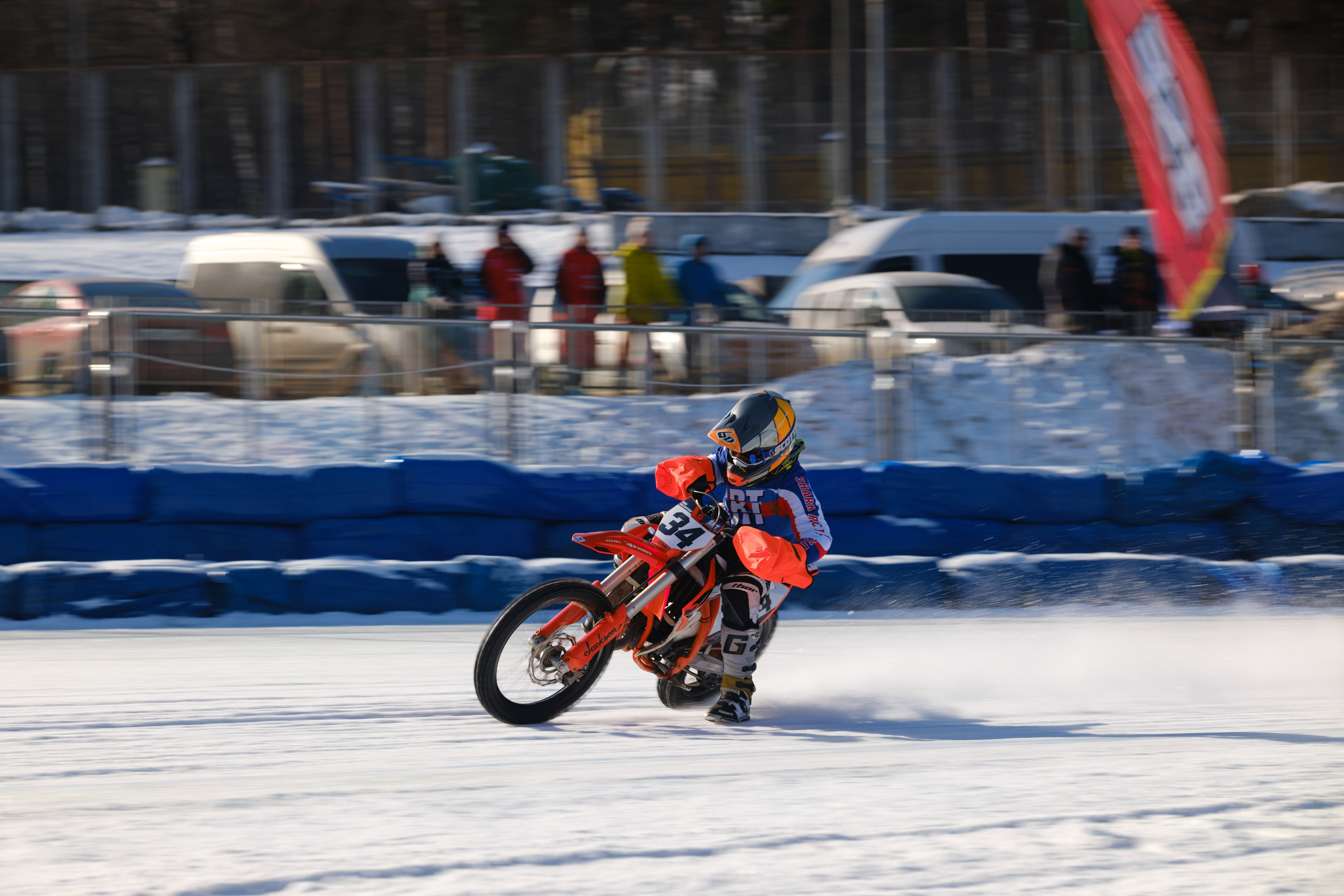 КУБОК МФР по мотокроссу на льду MX-SPEEDWAY, Анархия Рейсинг, Анатолий Ушаков, Мотокросс, Спидвей, Мотогонки, фотограф Антон Медведев, icoguar