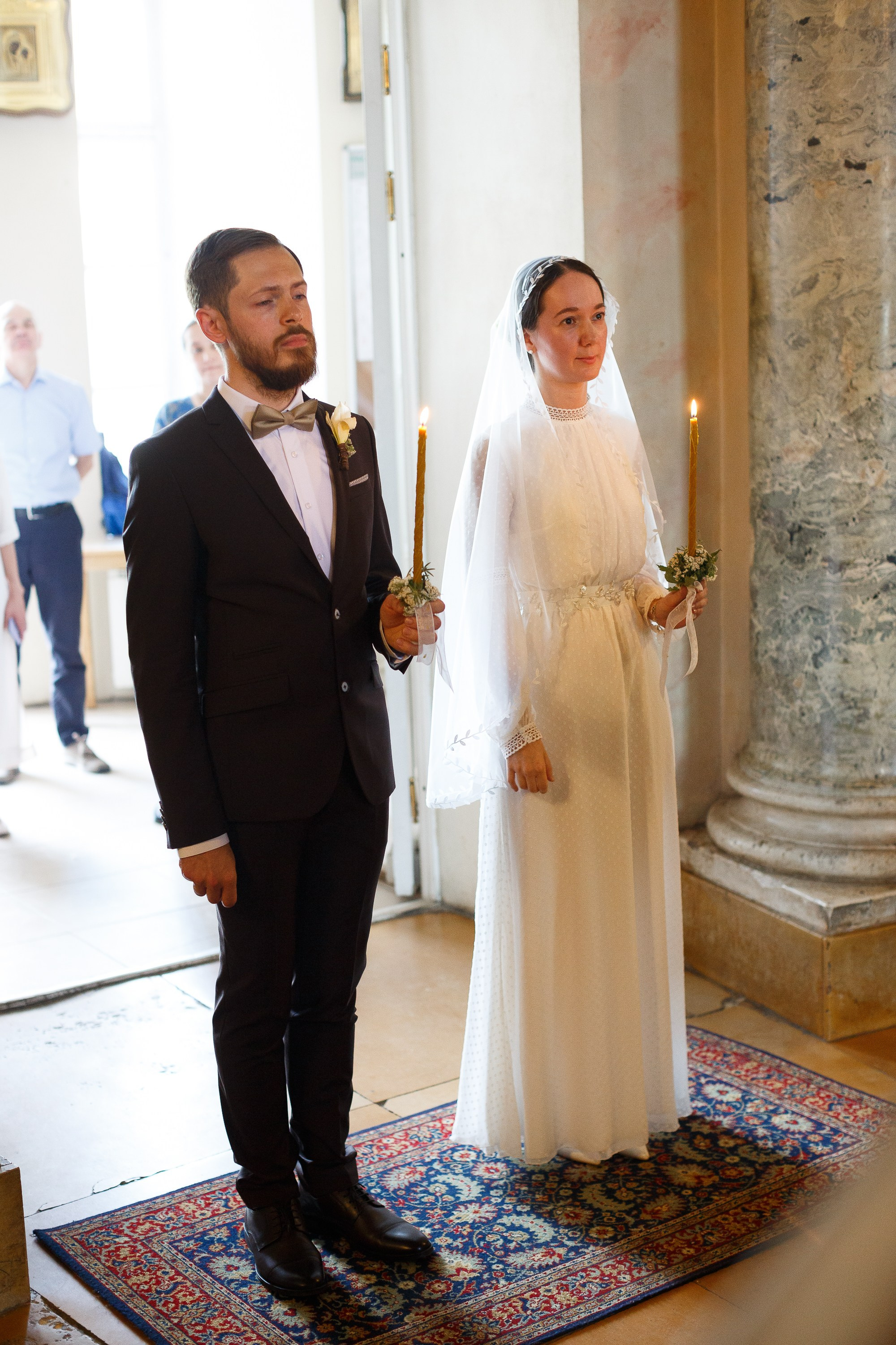 Венчание в храме св. бл. Димитрия при первой градской больнице