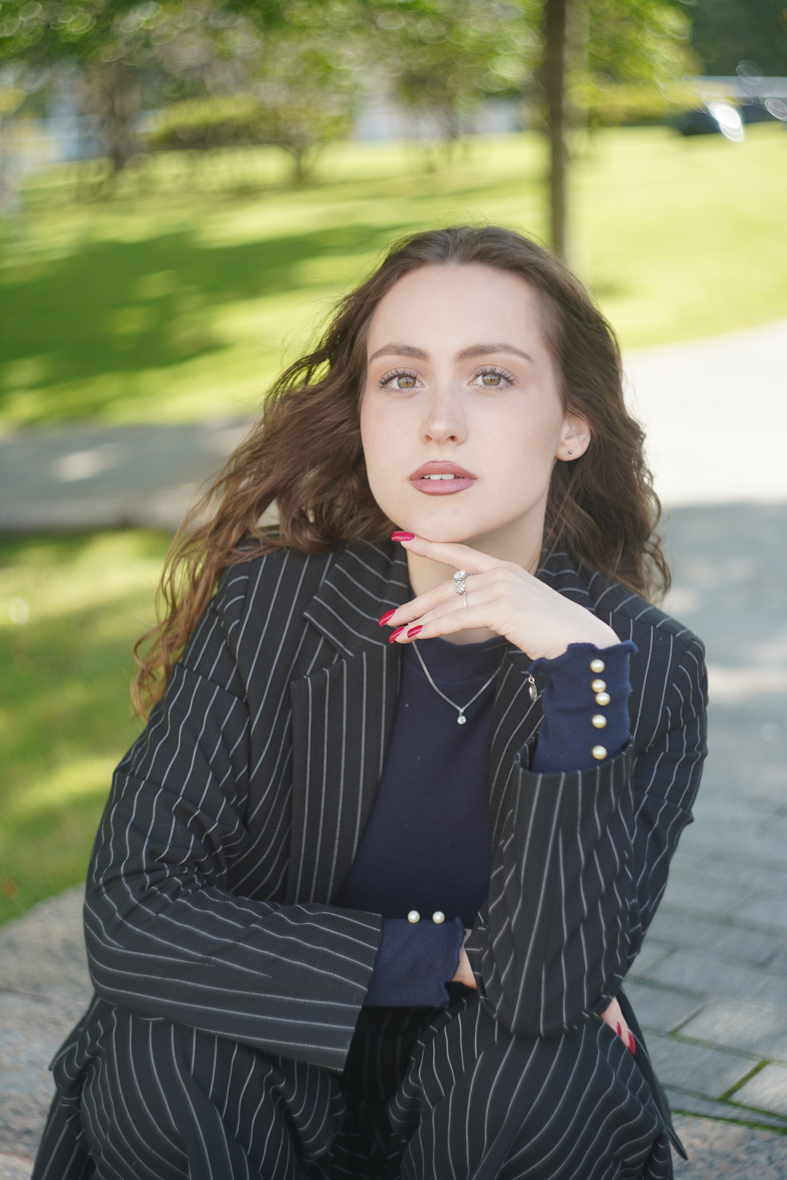 Ретро фотосессия на фоне сталинских высоток