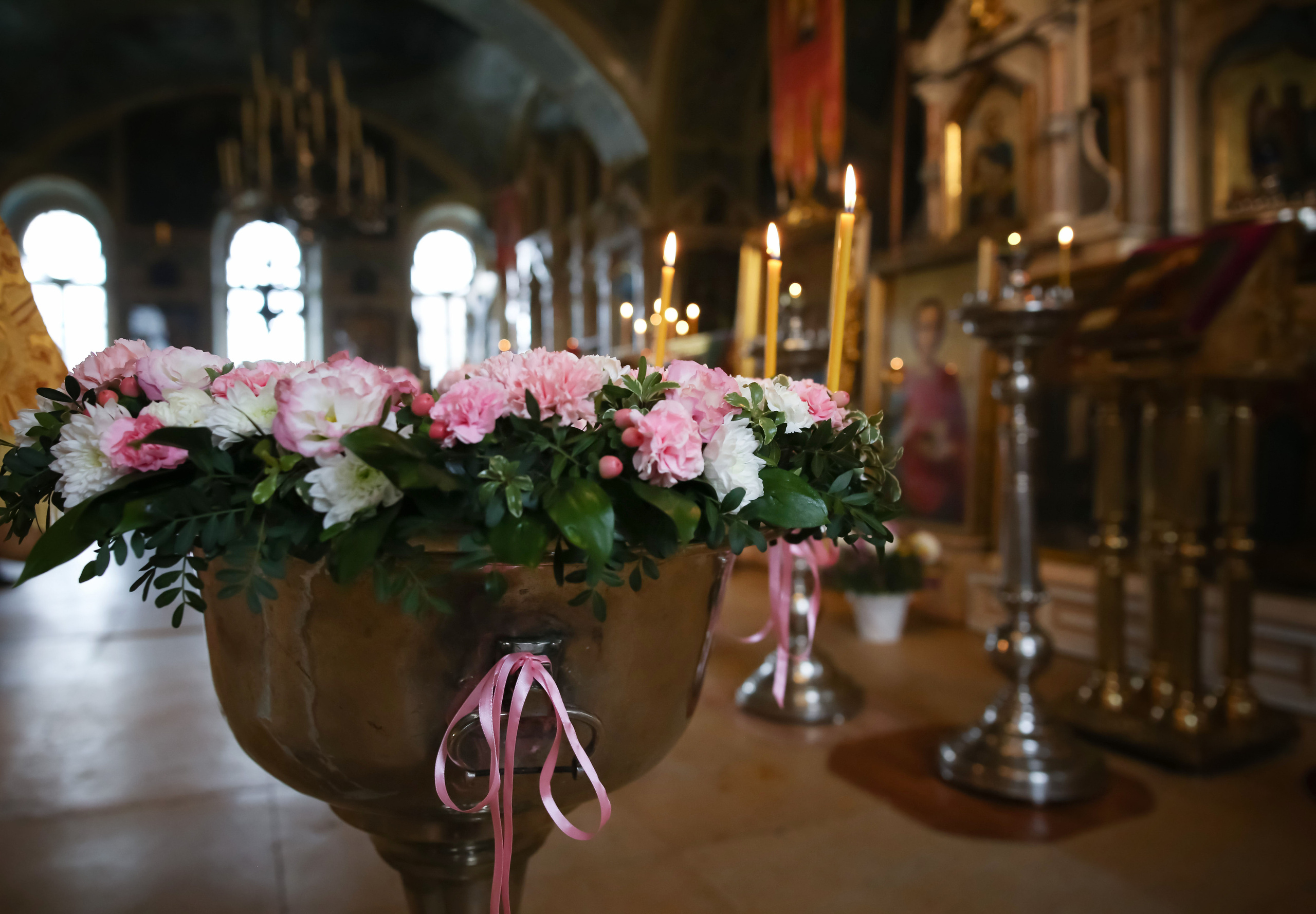 Крещение Ксении. Семейный и детский фотограф Анна Петракова